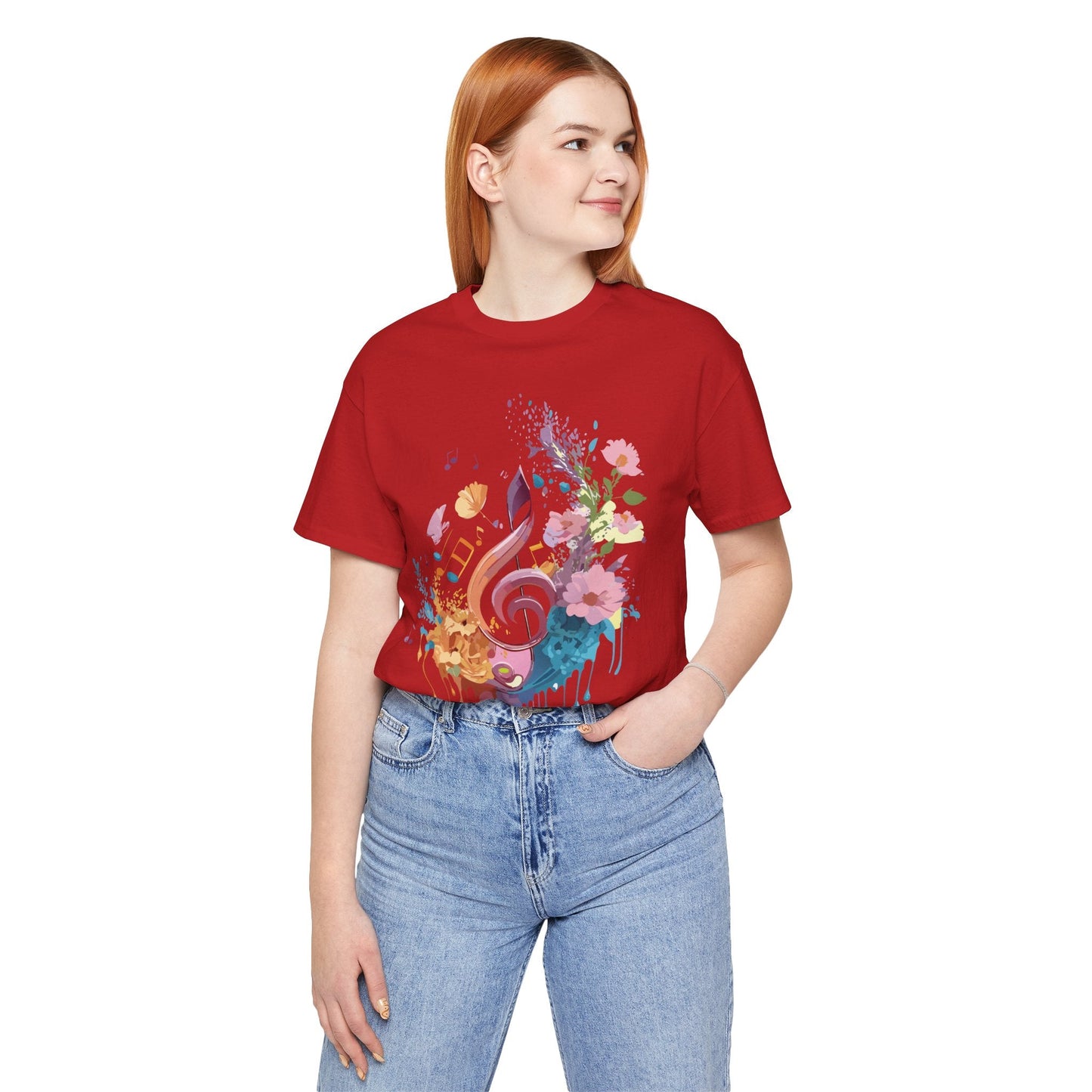 Unisex Graphic T Shirt From Adelpha With Vintage Music Inspired Artwork Short Sleeve Tee