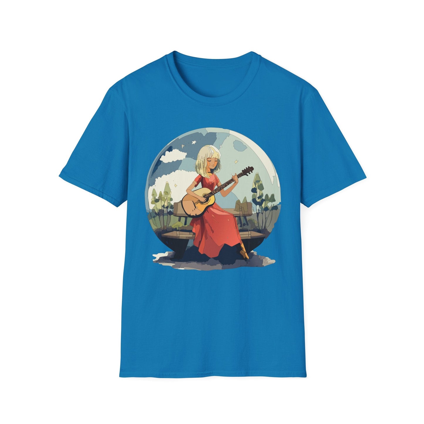 Womens Graphic T Shirts Art Design Shirt Unisex Softstyle Cotton Tee Quality Comfort Everyday Style