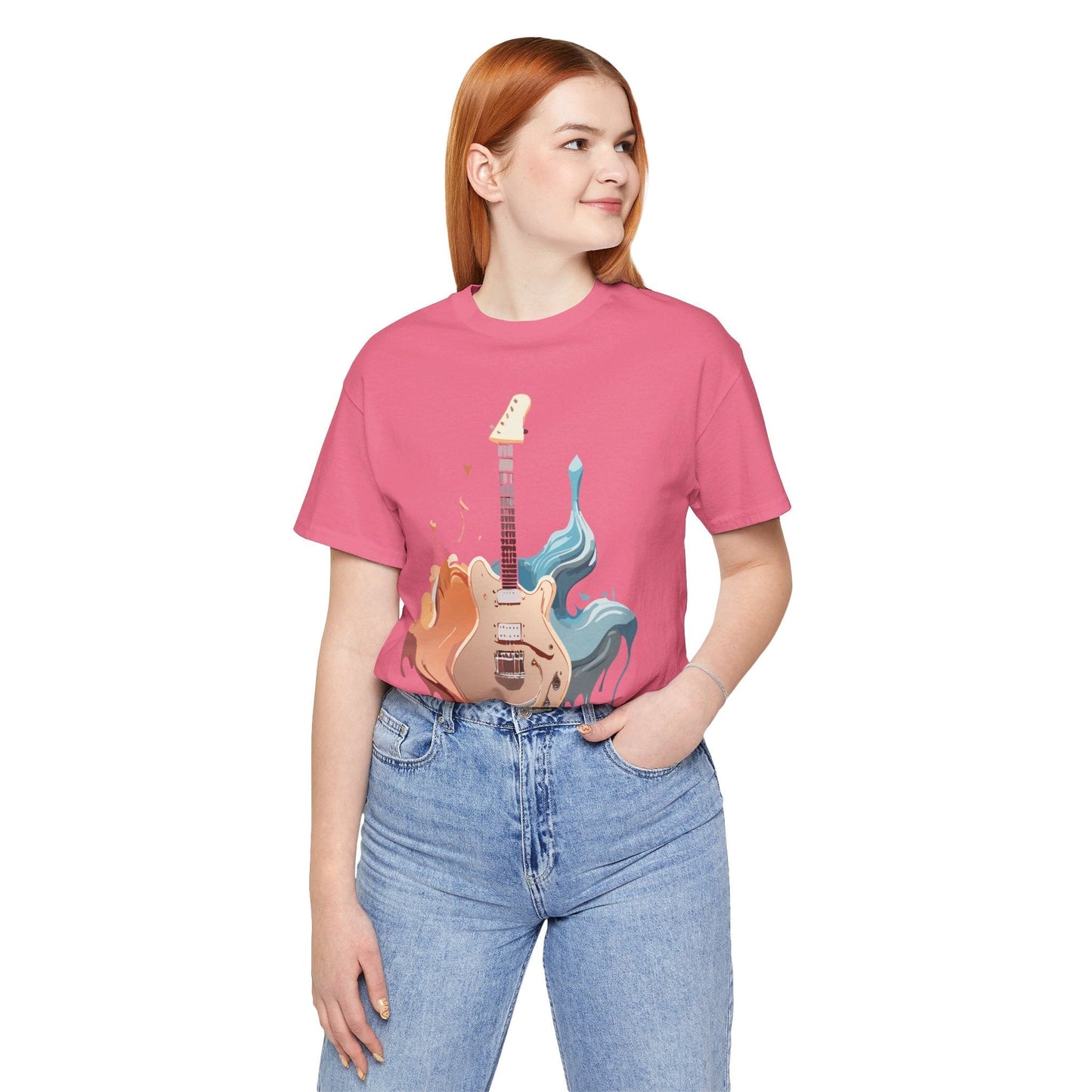 Music Graphic Tee Unisex Jersey Short Sleeve Adelpha Vintage Inspired Artwork Premium Design