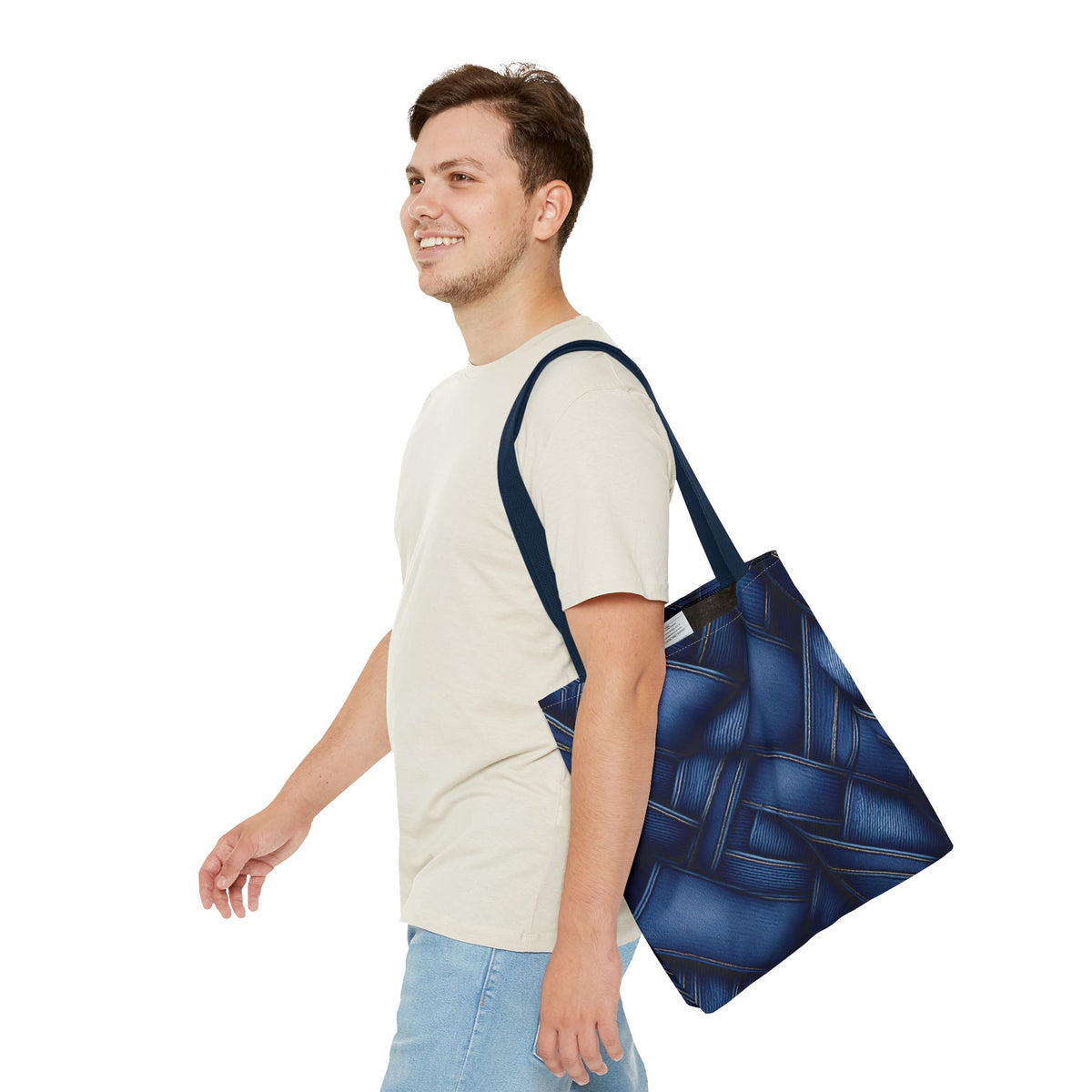 Denim Canvas Bag, Tote Bag Denim