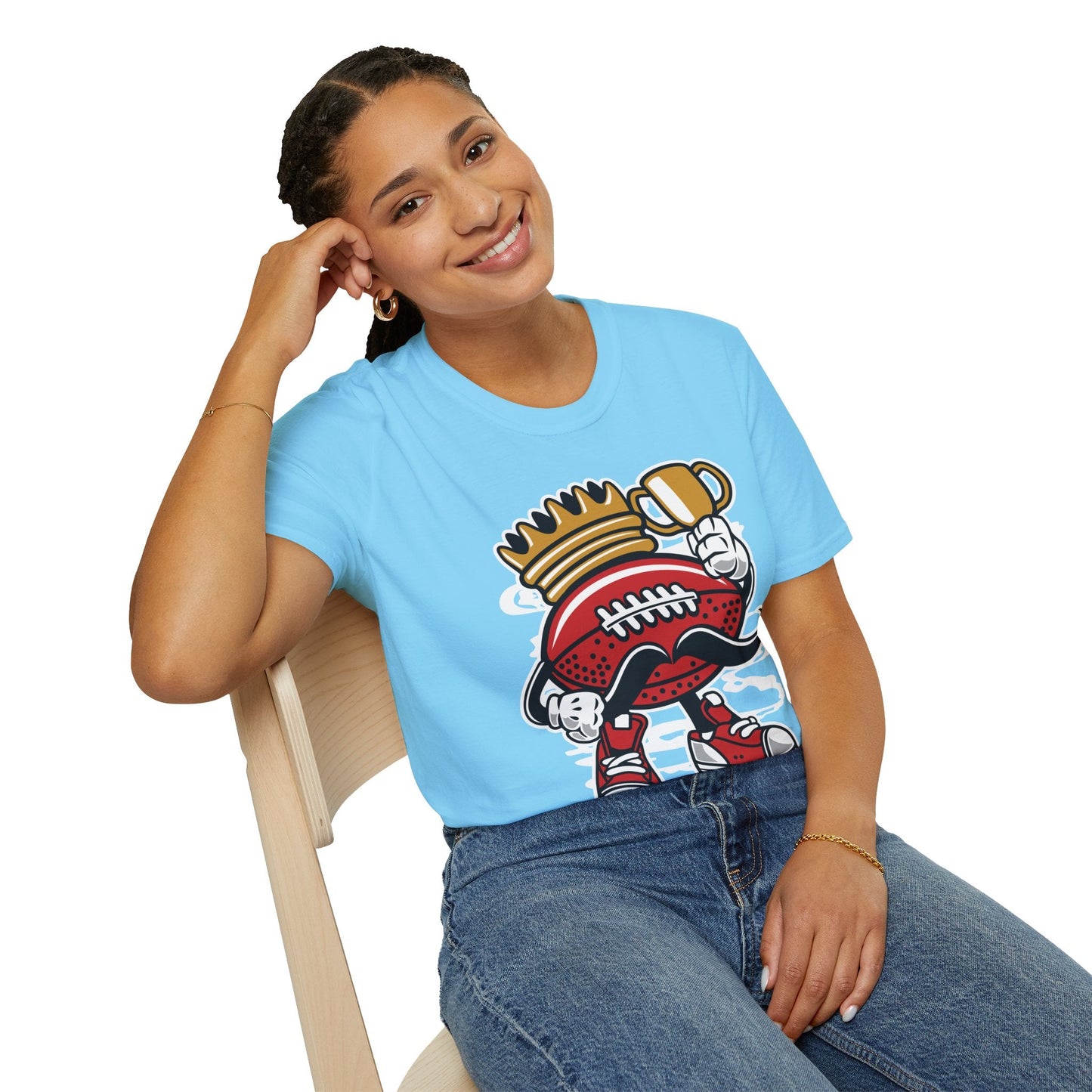 Cartoon T Shirt Animation T Shirt Funny Graphic Tee Unisex Softstyle Gildan 64000 Ringspun Cotton