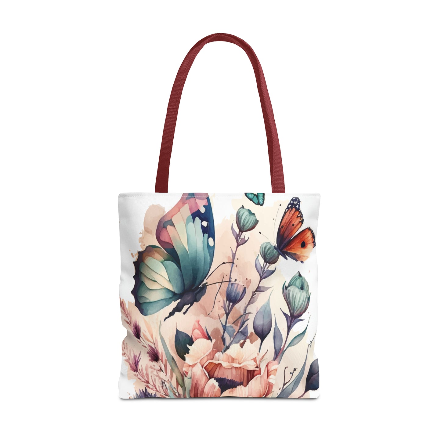 Bag with Butterfly Prints