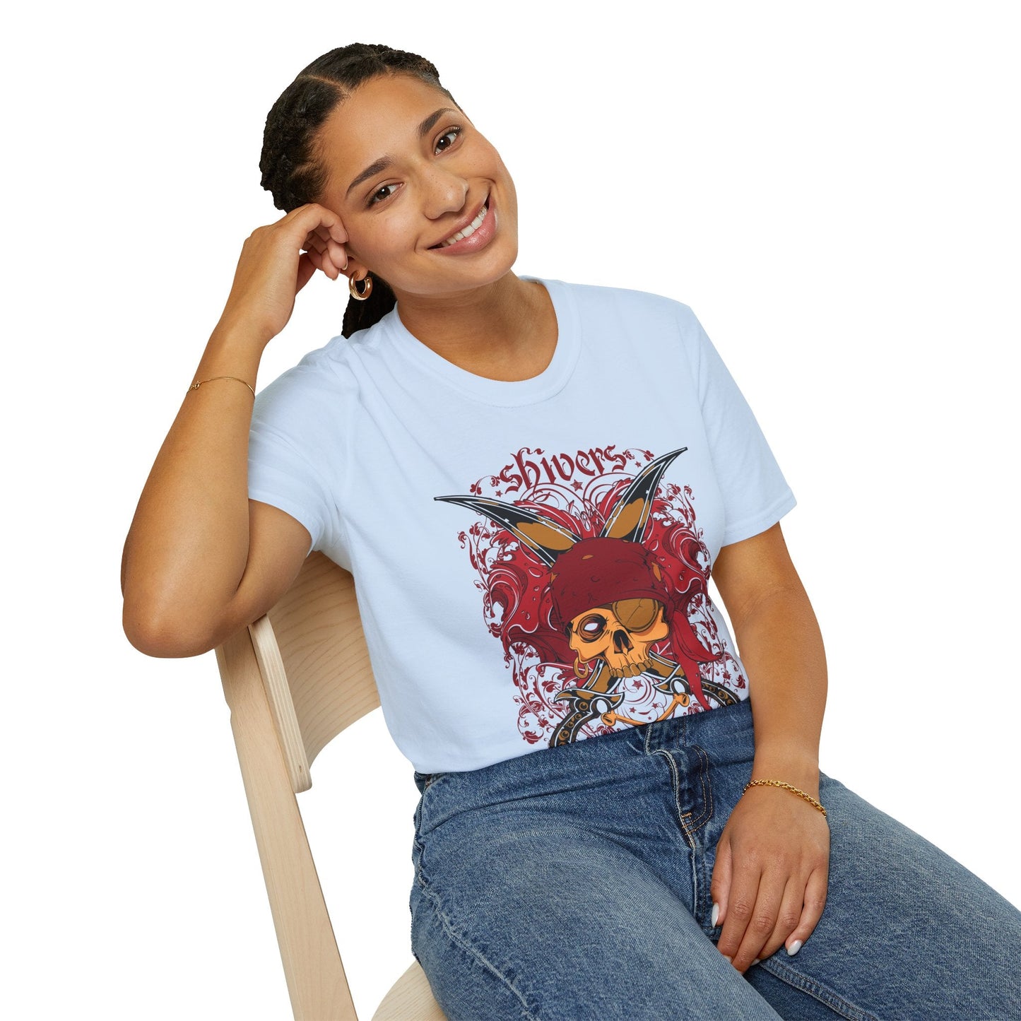 Art Design Graphic Tee Unisex Softstyle 64000 100 Percent Cotton Ring Spun For Art Lovers