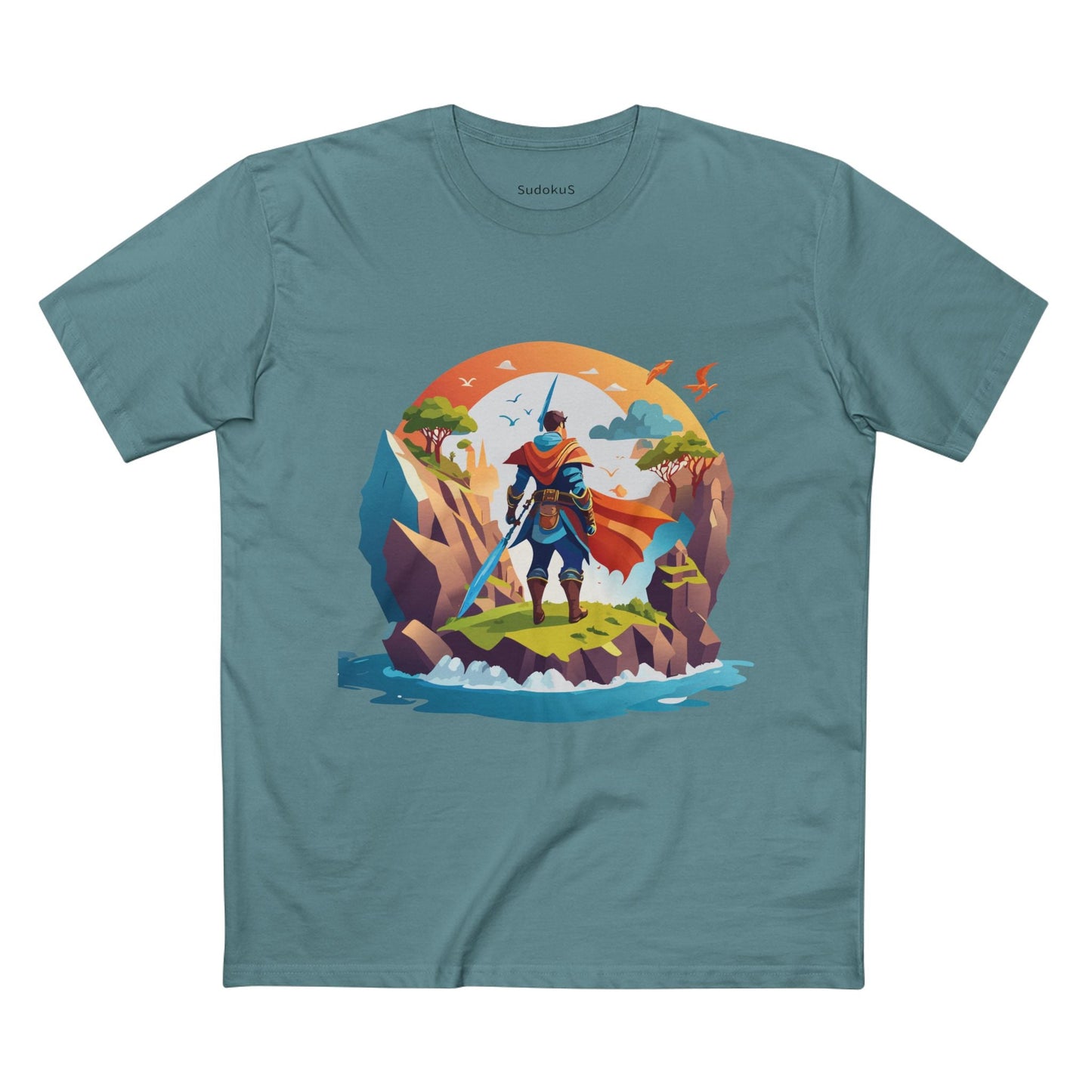 Adventures Graphic Unisex 100 Cotton Staple Tee 11