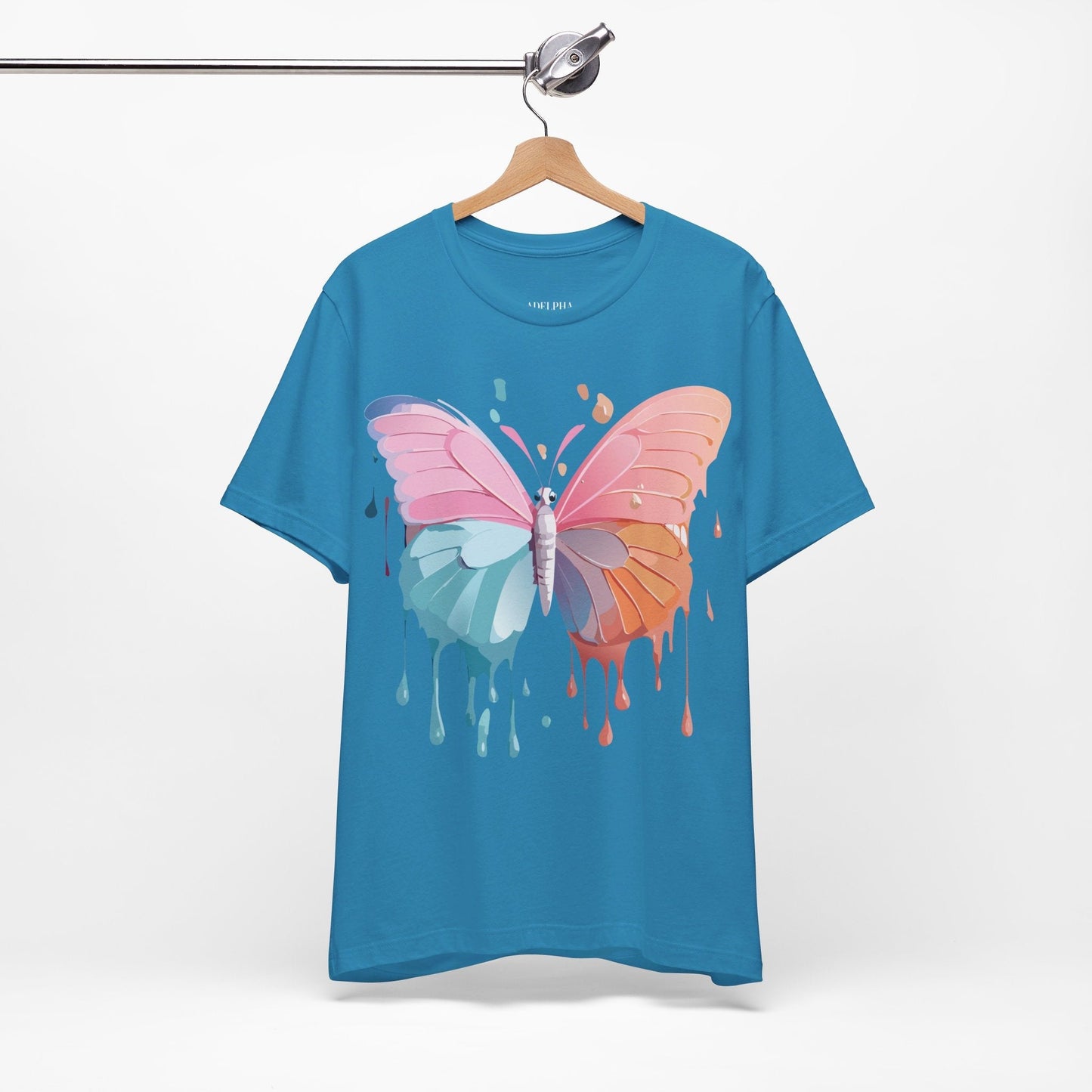 Adelpha Graphic Tee Unisex Short Sleeve Jersey Art Design Vintage Inspired