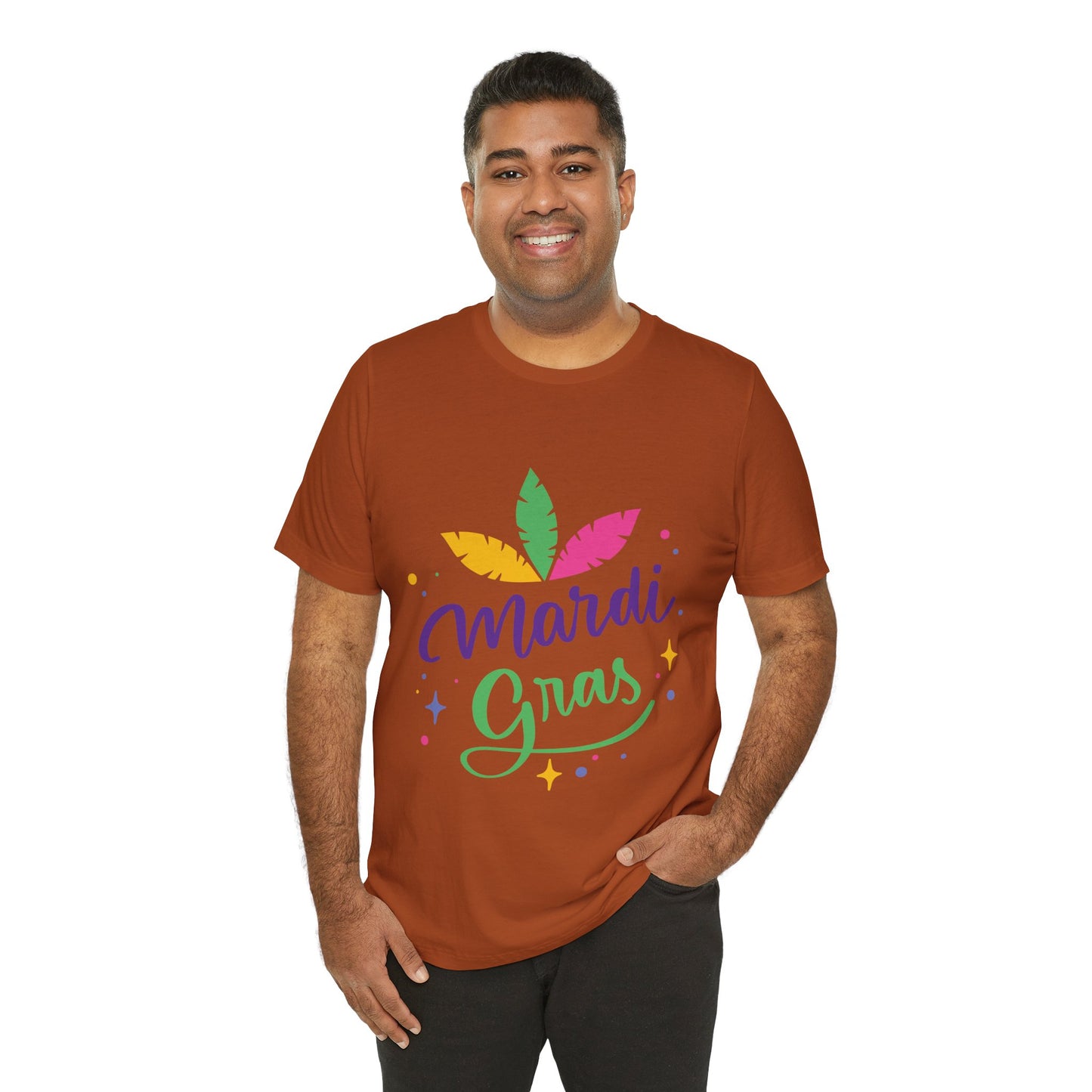 Unisex Cotton Tee Shirt for Mardi Gras