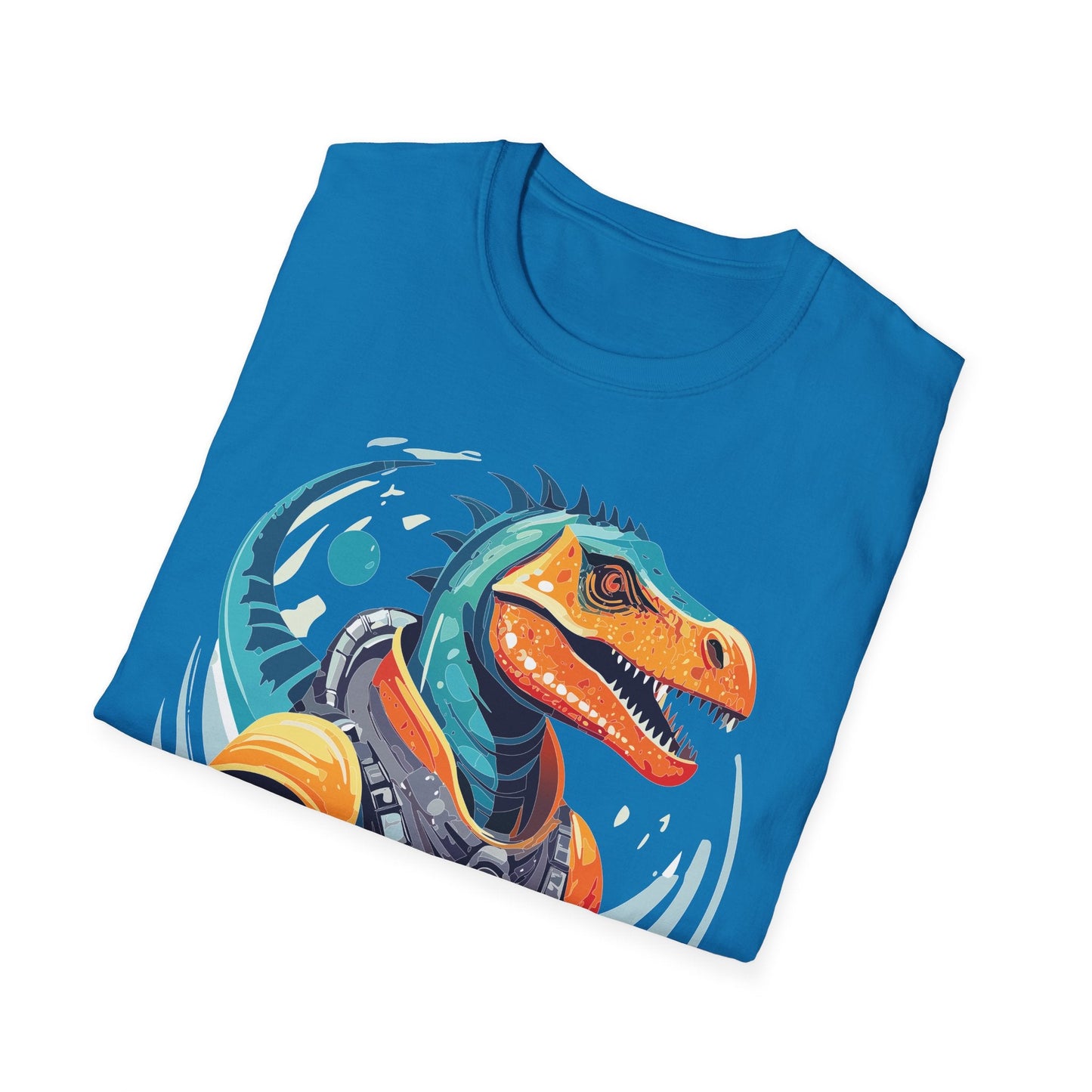 Gildan Alien Cosmos T Shirt Unisex Softstyle 64000 Cotton Tee With Alien Art Design Graphic Print