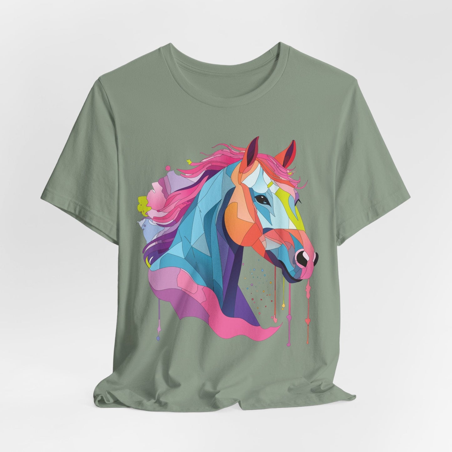 Unisex Animal Shirt With Animals Graphic Tee Art Design Wild Animals Shirt Durable Comfort Fit