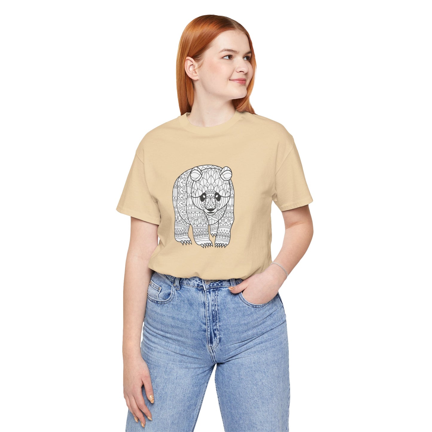 Unisex Tee Shirt with animals Print