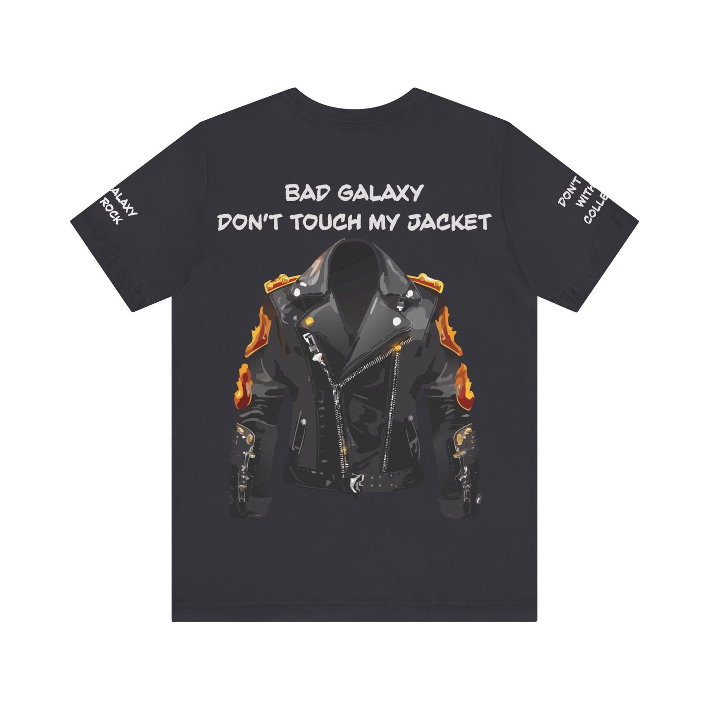 Punk Rock Tee Shirt From Bad Galaxy Made To Order 100 Percent Cotton Eco Friendly Inks