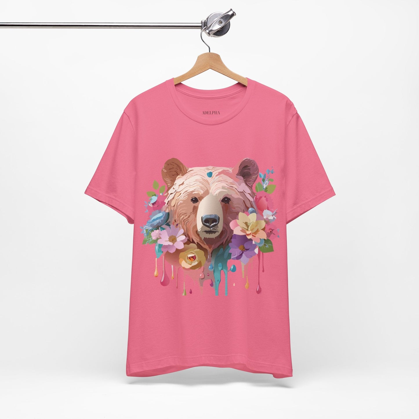 Bear Shirt Graphic Tee Unisex Jersey Short Sleeve Vintage Inspired Adelpha