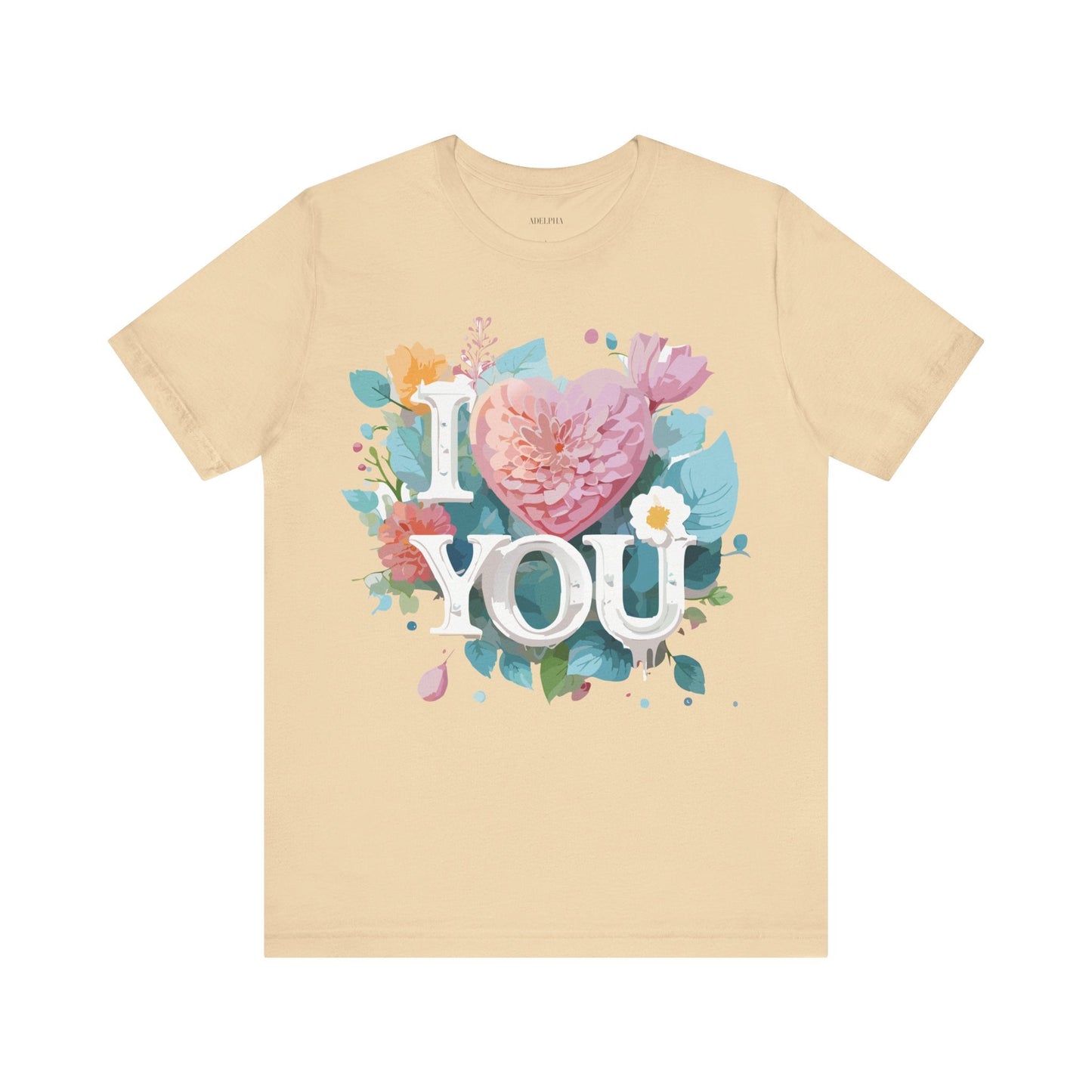 Valentine Graphic T Shirt Unisex Jersey Short Sleeve Tee With Adelpha Artwork Design