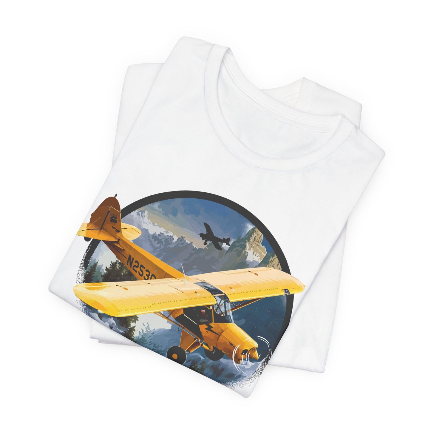 Retro Plane Graphic Design Tee, Plane Shirt, Vintage Tees, Art Design T-Shirt, Graphic Tee, Retro Art Shirts