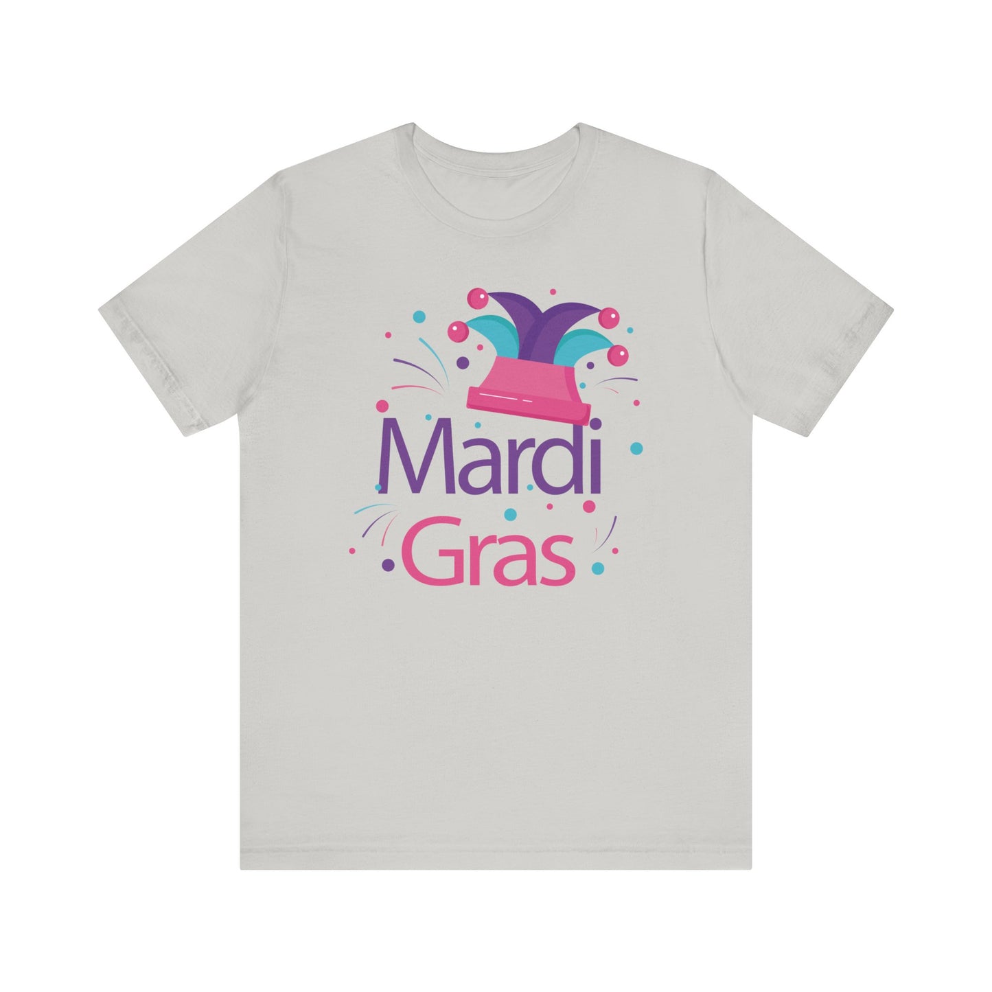 Tee-shirt en coton unisexe pour Mardi Gras