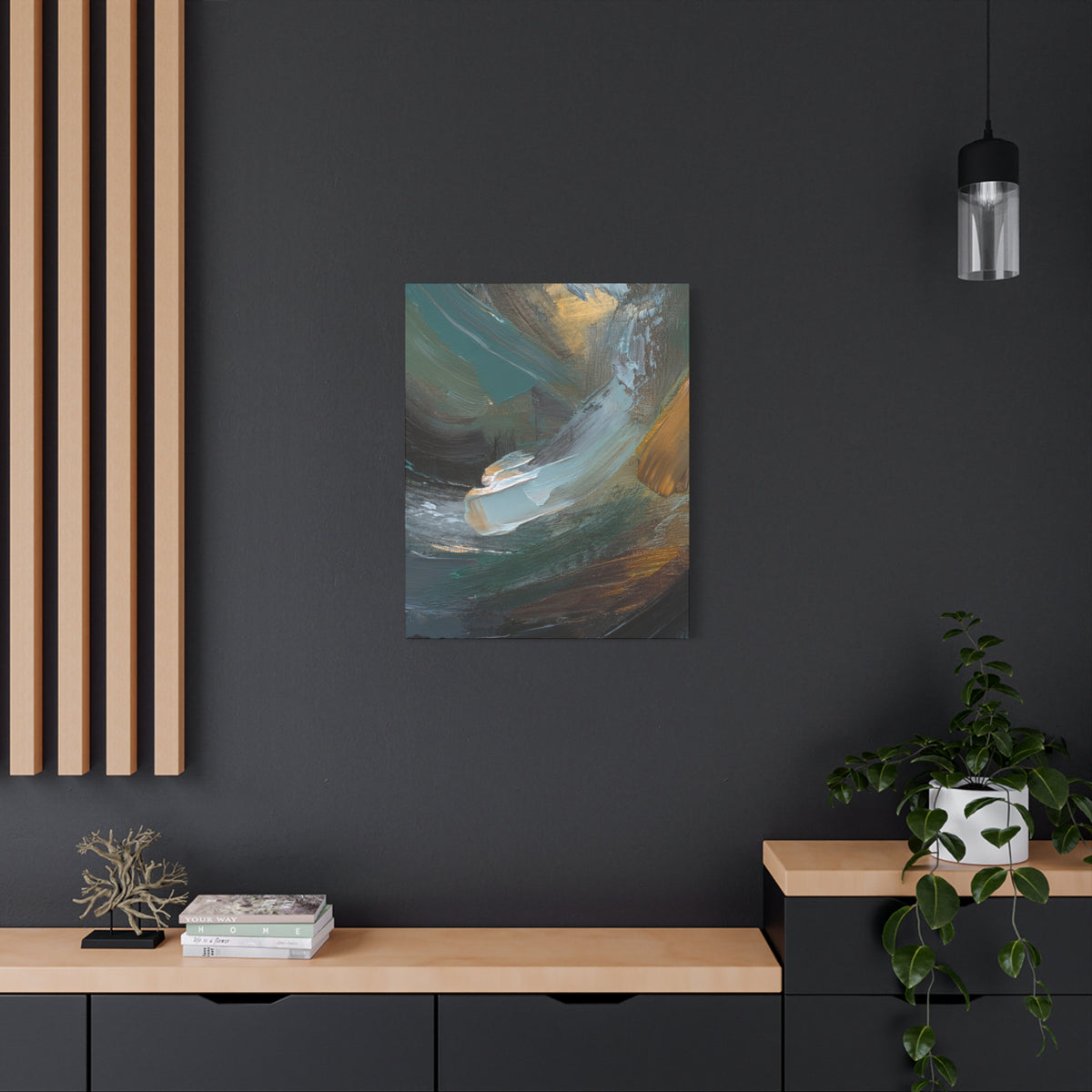 Abstract Oil Painting Print Canvas 20x24,20x30,24x30 24x32,24x36,30x40 32x48,36x48,40x60 Pine-Wood Inner Frame ABS-79