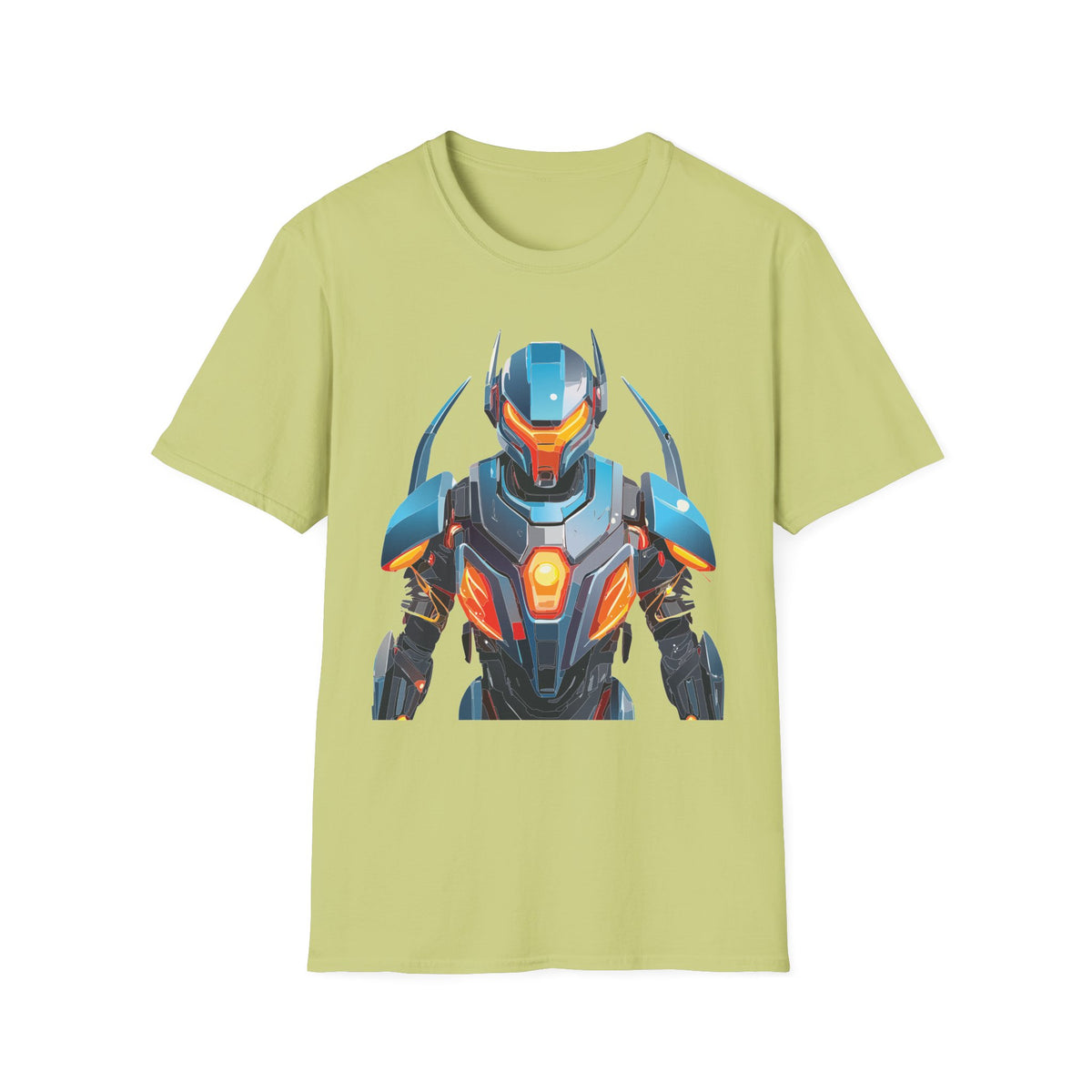 Cortoon Cyborg  Robot Terminator Graphic Tee Gildan Unisex 100 Cotton Tee Shirt h08