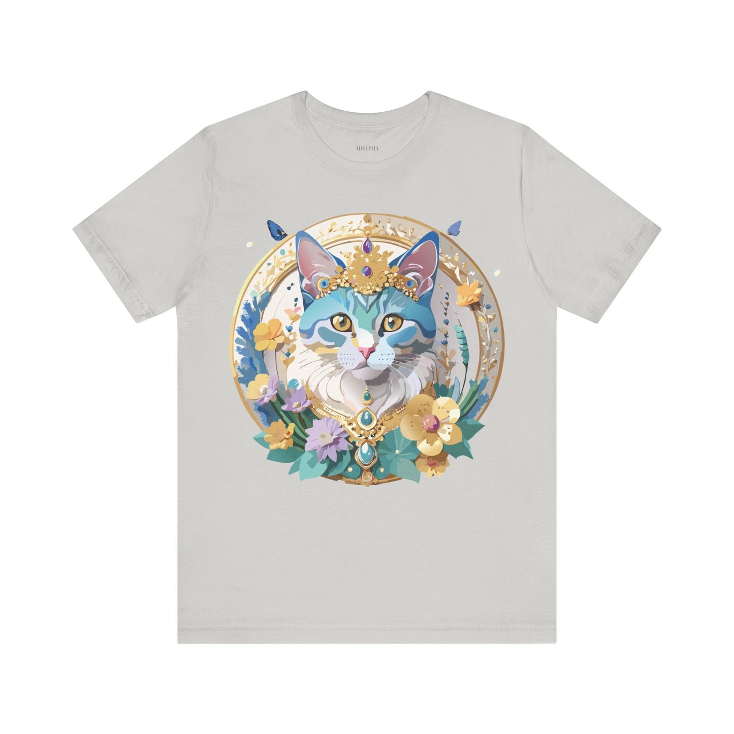 Unisex Graphic Tee With Adelpha Artwork Vintage Inspired Short Sleeve Jersey Shirt
