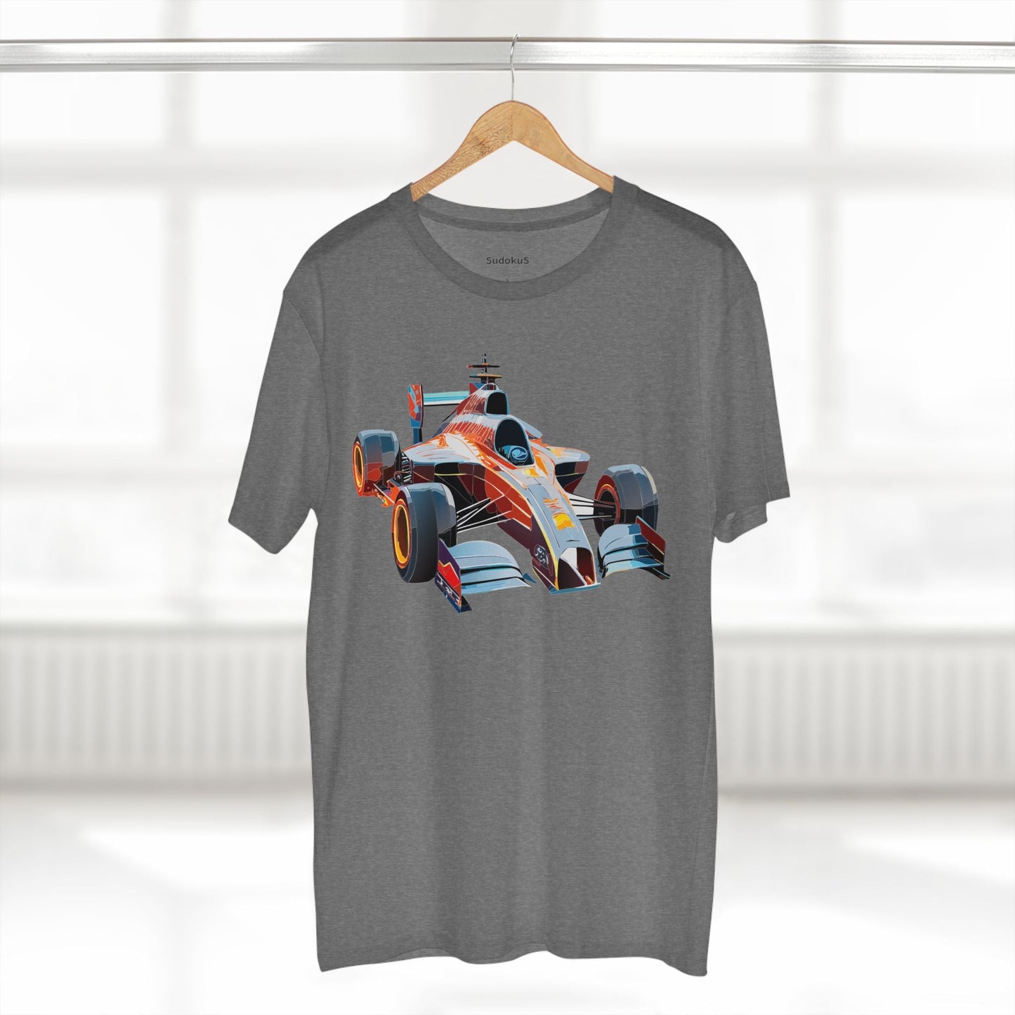 Car Graphic Unisex 100 Cotton Staple Tee 9