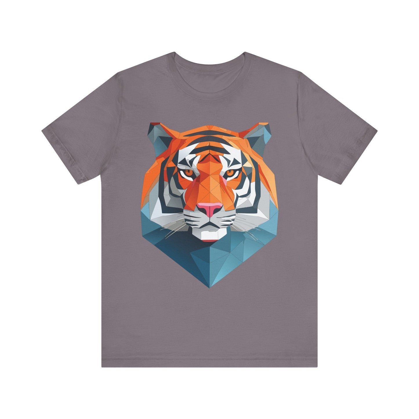 Unisex Animal Artwork Tee Shirt With Wild Animals Design For Everyday Wear And Comfort