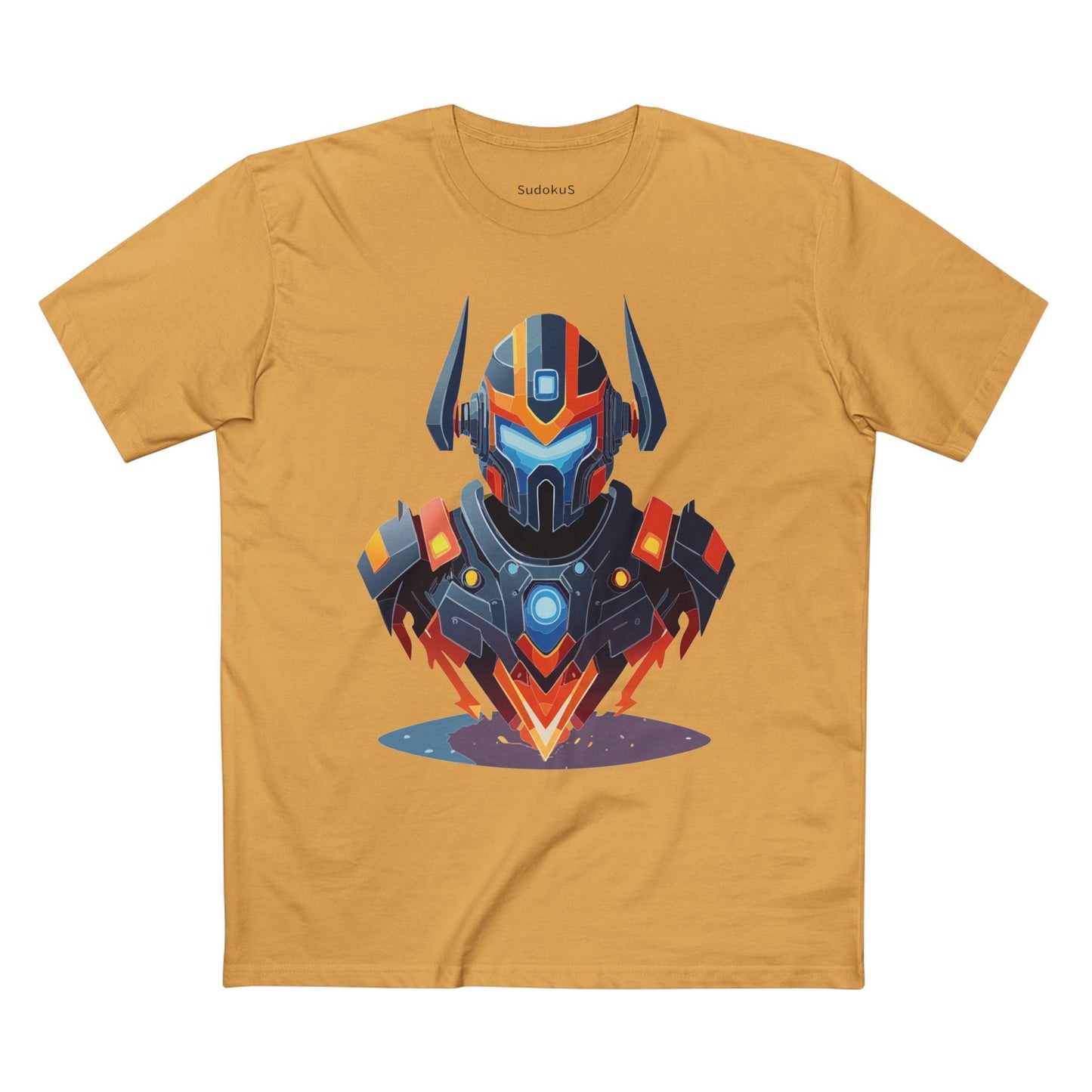 Cyborg Robot Graphic Unisex 100 Cotton Staple Tee 10