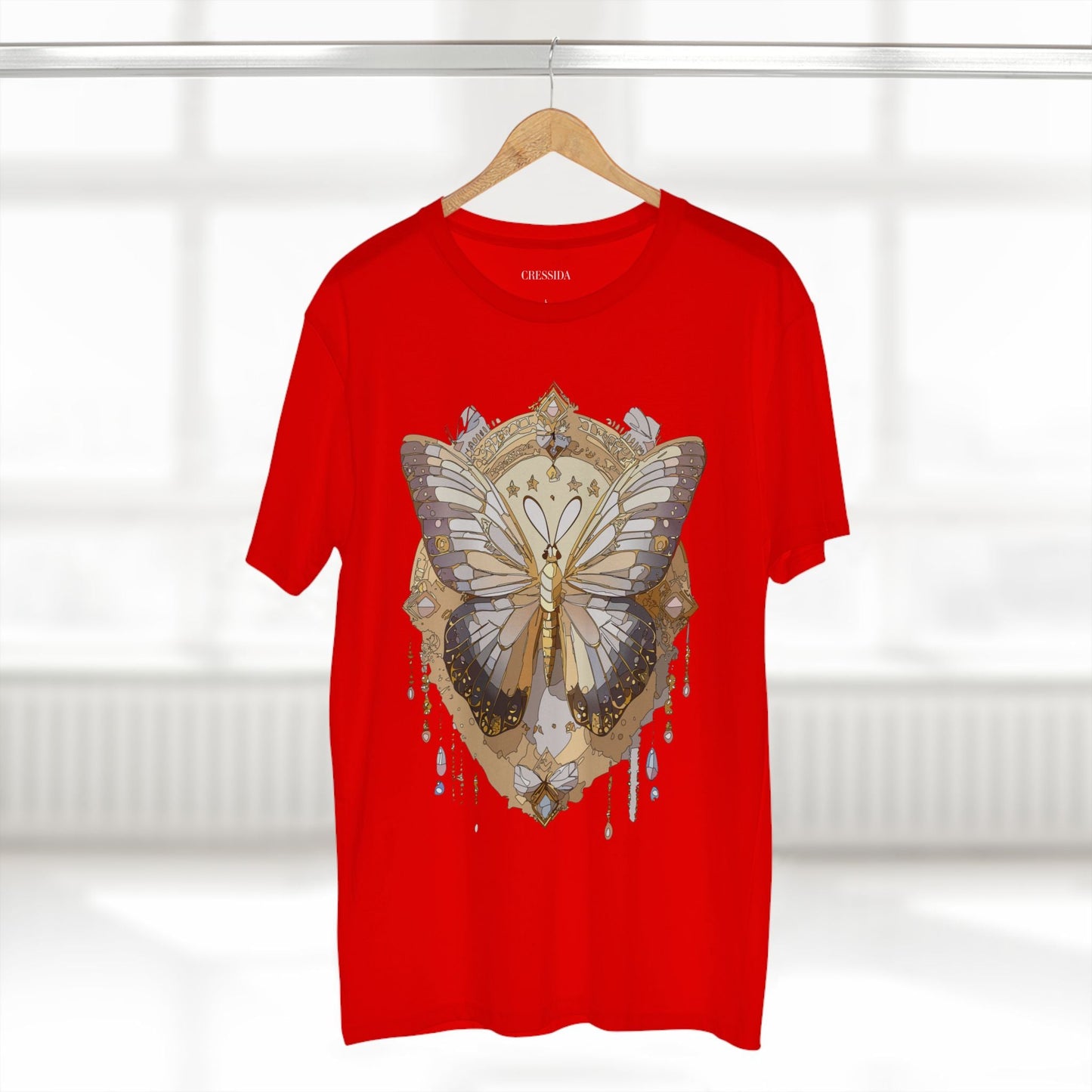 Butterfly Graphic Design Unisex 100 Cotton Tee 4