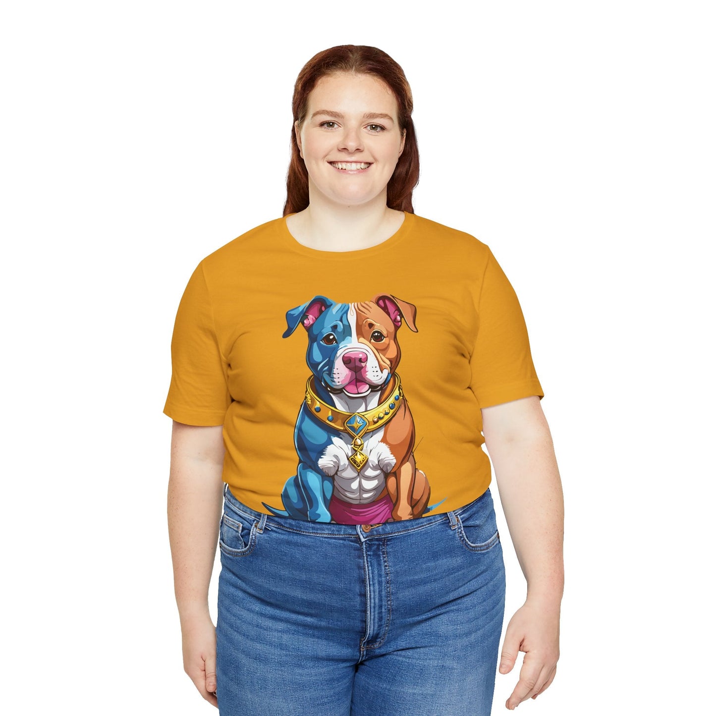 Unisex Animal Shirt Art Design Tee With Wild Animals Print Short Sleeve Jersey Tee