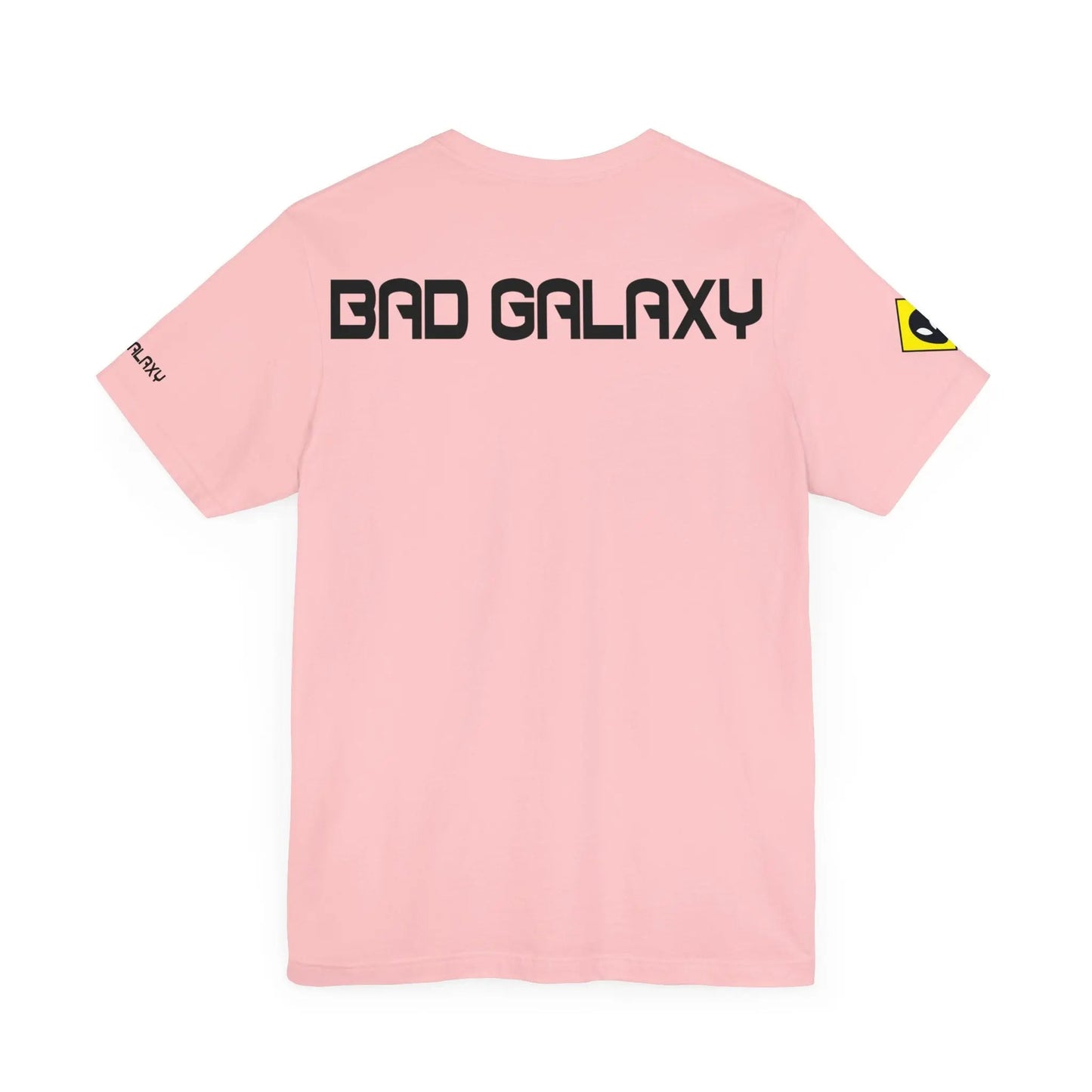 Bad Galaxy Tee Shirt With Alien 100 Percent Cotton Made In USA Eco Friendly Inks