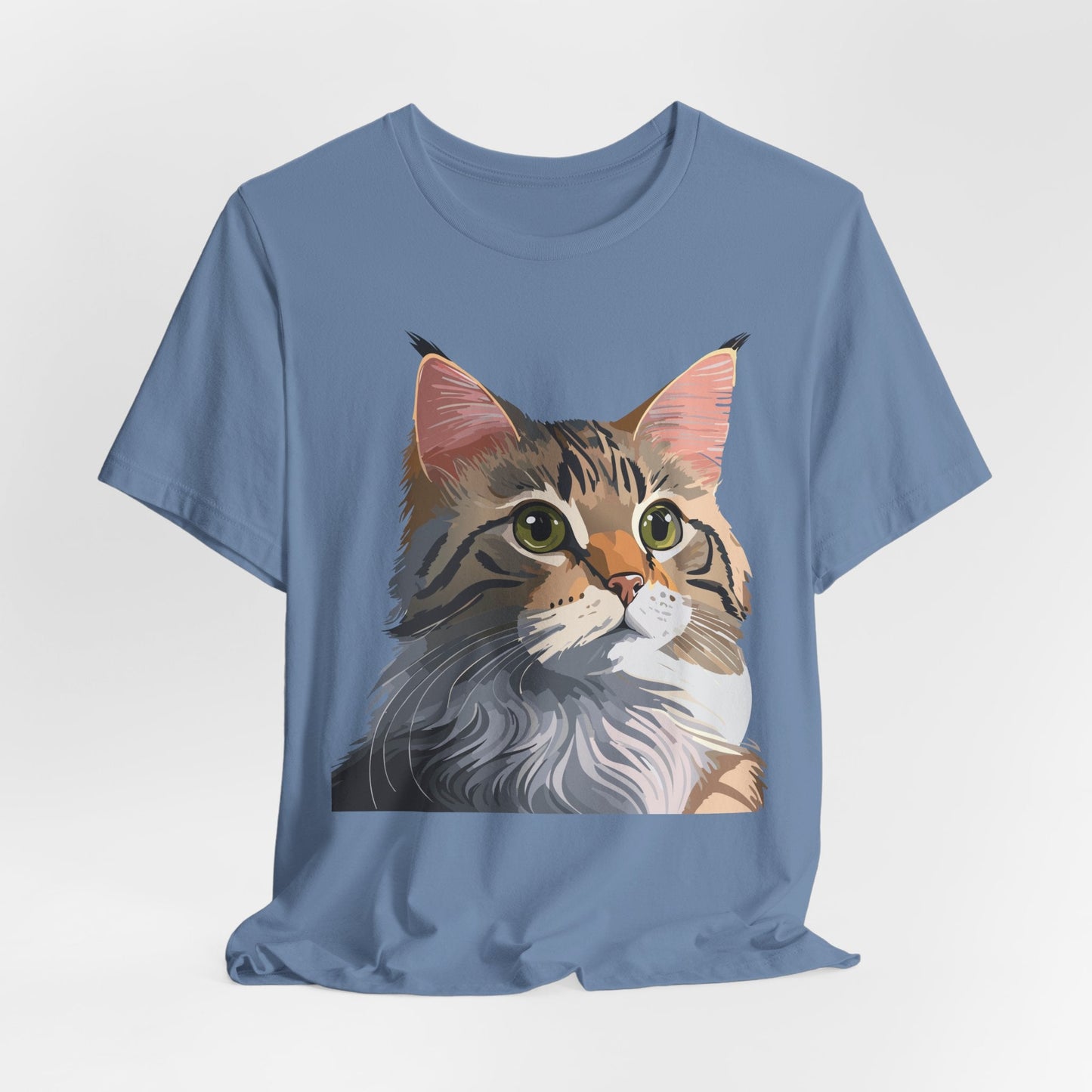 Unisex Animal Shirt Art Design Tee With Wild Animals Short Sleeve Comfort Wear Everyday