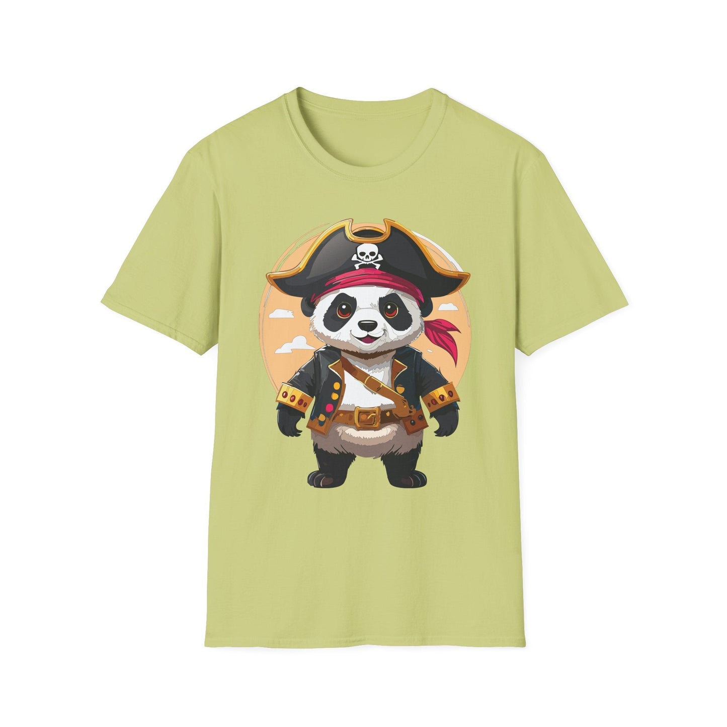 Panda Shirt Unisex T Shirt With Panda Animal Tee Animals Gildan Softstyle 64000 Cotton