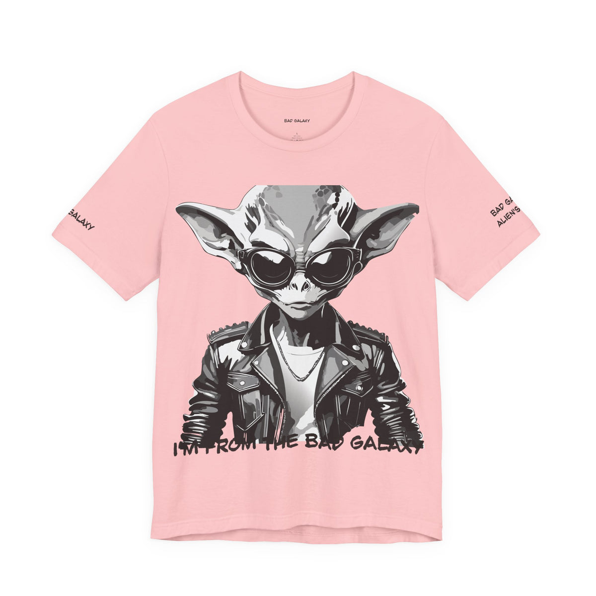 Alien Graphic Unisex Cotton Bella+Canvas Tee with Art Design b65