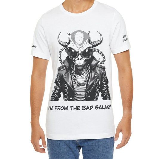 Alien Graphic Tee Shirt 100 Percent Cotton Made In USA Eco Friendly Inks Free Shipping Today