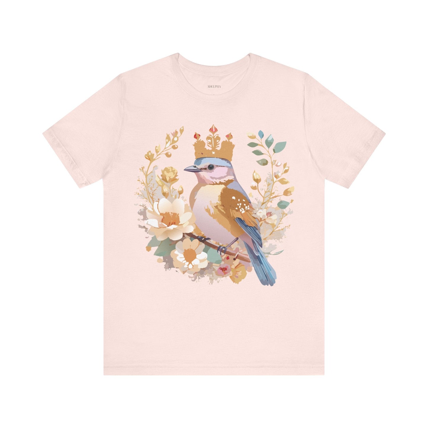 Medallion Graphic Unisex 100 Cotton Vintage Animal Medal Artwork Tee 19