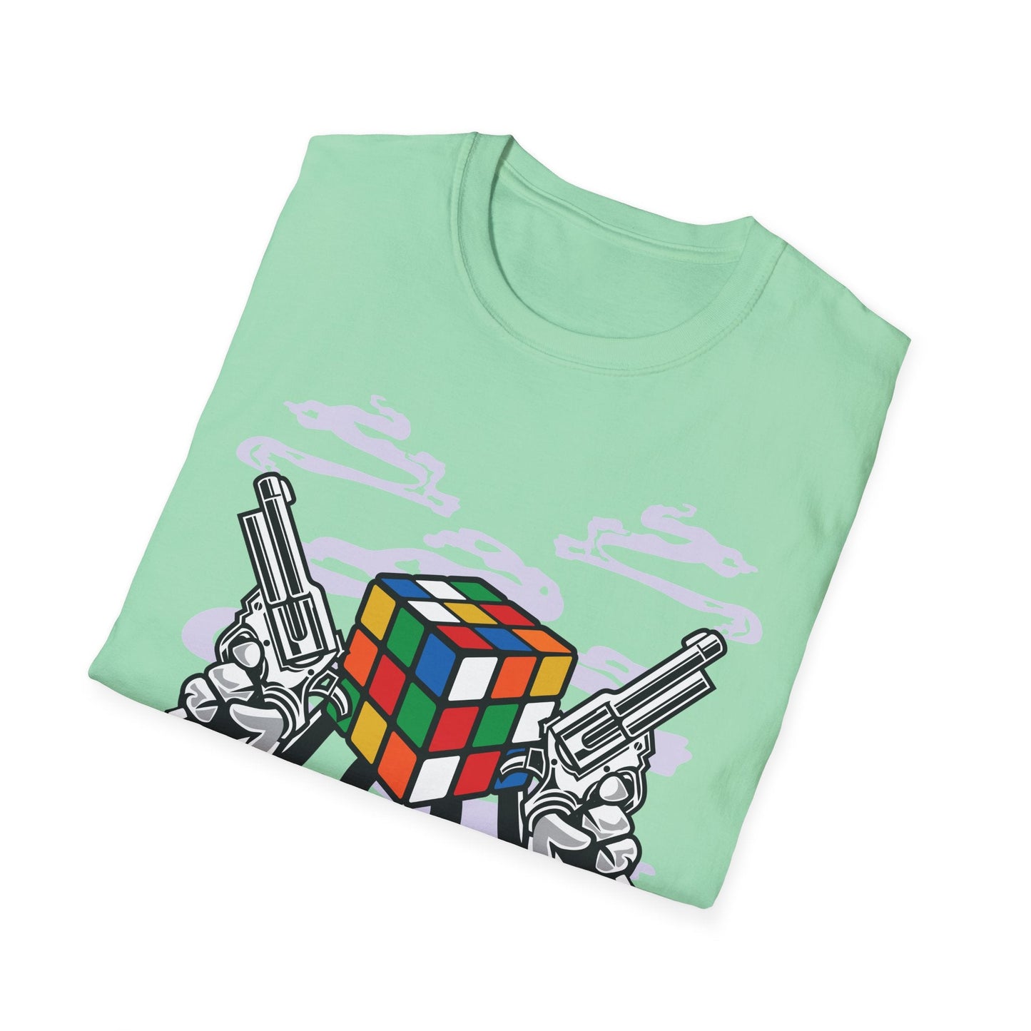 Cartoon Animation Funny T Shirt Gildan Softstyle 64000 Unisex Short Sleeve Cotton Tee