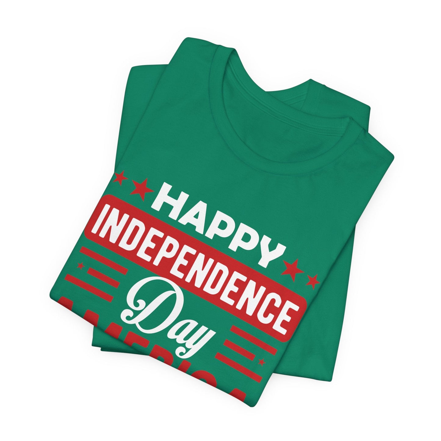 Happy Independence Day America Graphic Unisex Cotton T-Shirt 015