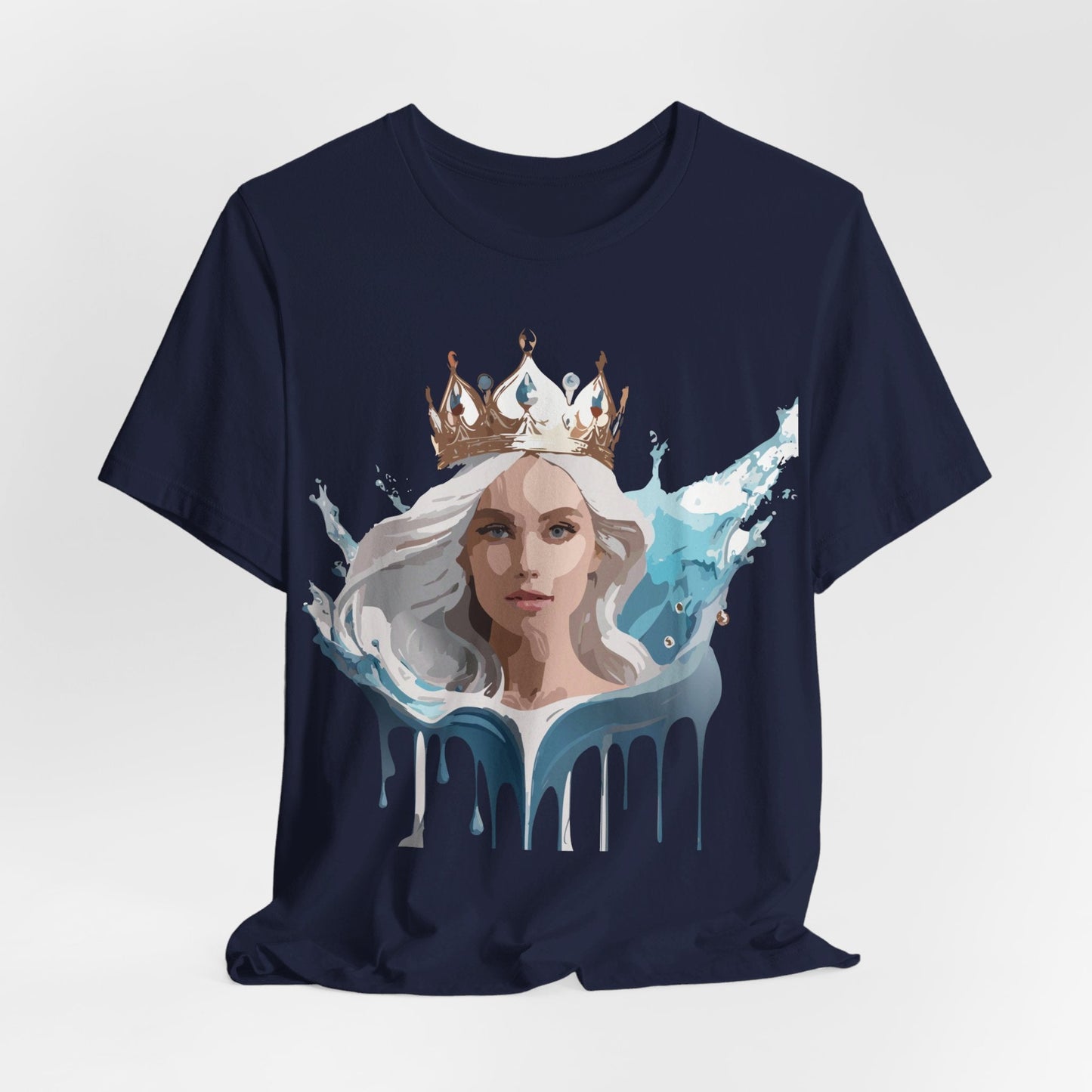 Queen Graphic T Shirt Unisex Jersey Short Sleeve Tee With Vintage Inspired Artwork Adelpha