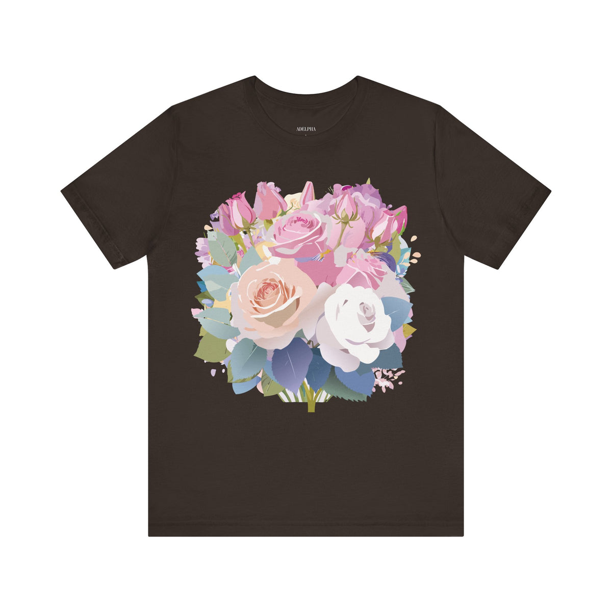 Floral Graphic Tee Shirt - Bella+Canvas Unisex 100 Cotton 11