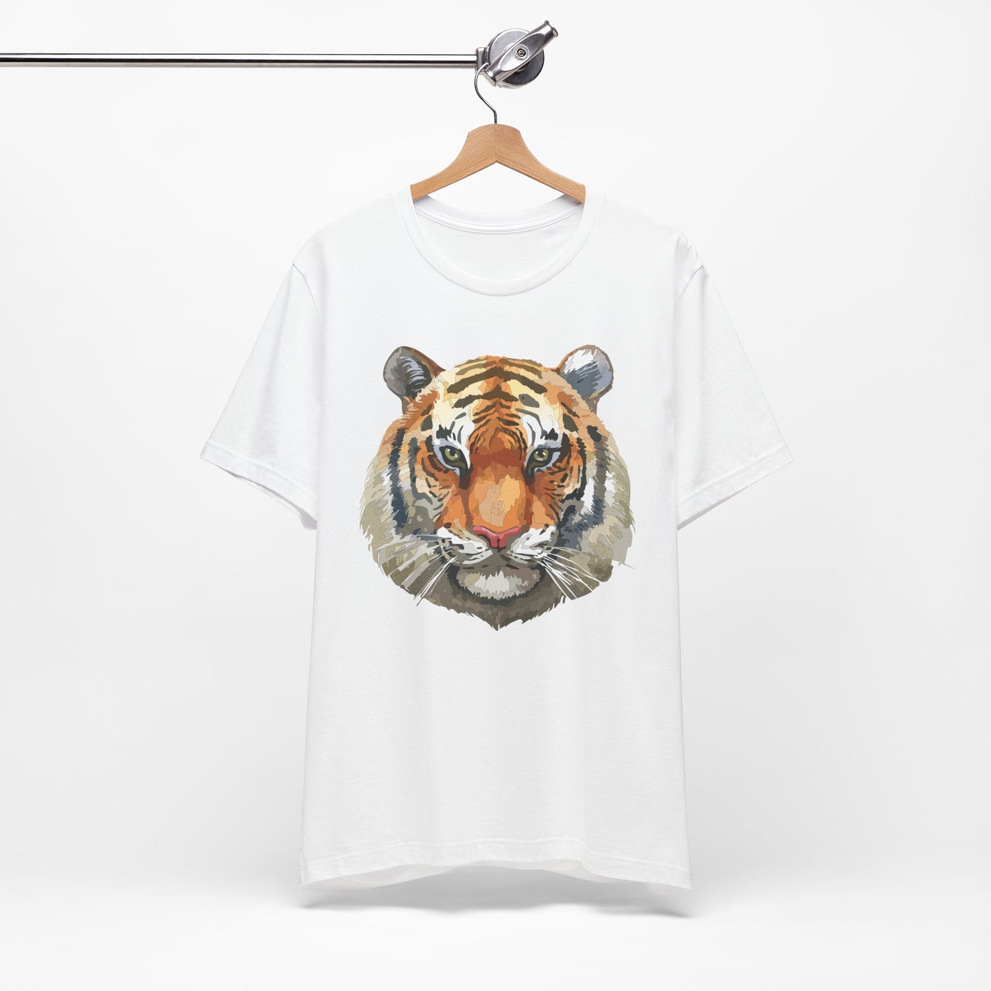 Unisex Tiger Tee, Animal Shirt, Tee Shirt with Tiger, Safari T-Shirt, Animal Tees, Big Cat Shirt, Safari T-Shirt 4