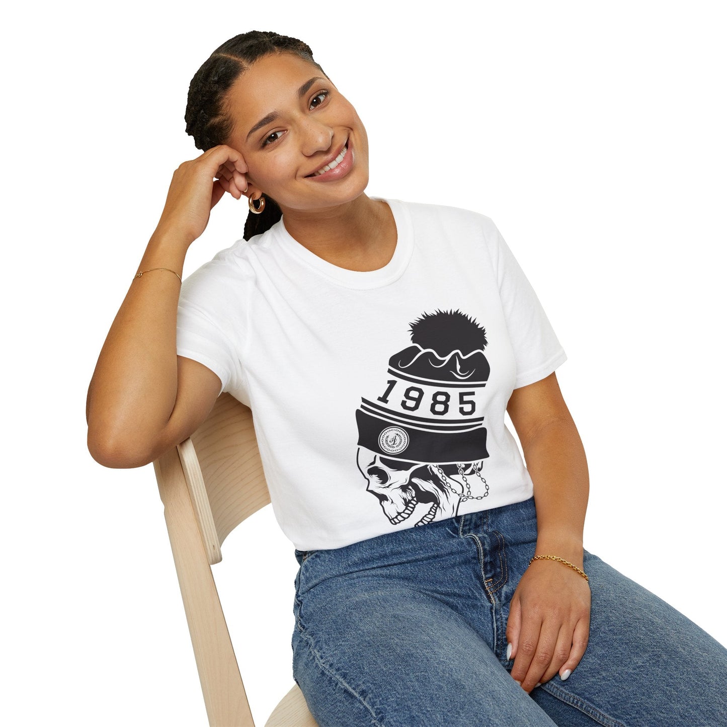 Cartoon Animation T Shirt Unisex Gildan Softstyle 64000 Tee With Art Design Funny Graphic