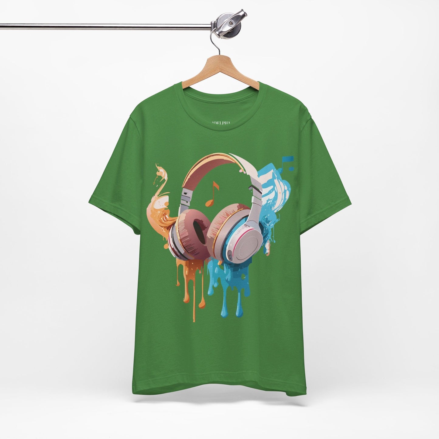 Adelpha Music T Shirt Unisex Graphic Tee Vintage Inspired Artwork Short Sleeve Premium