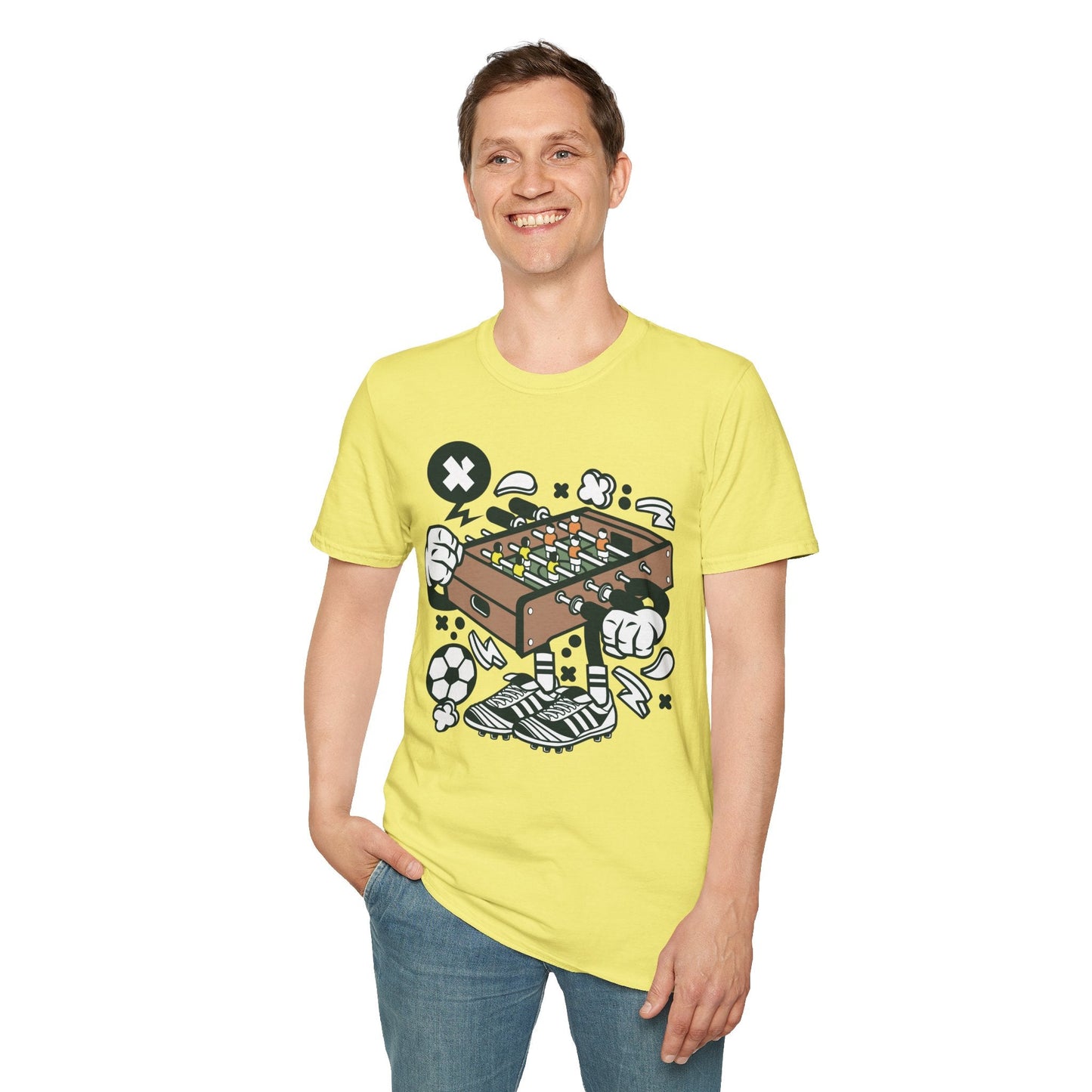 Funny Cartoon T Shirt Animation Tee Unisex Softstyle 64000 Ring Spun Cotton Premium Lightweight
