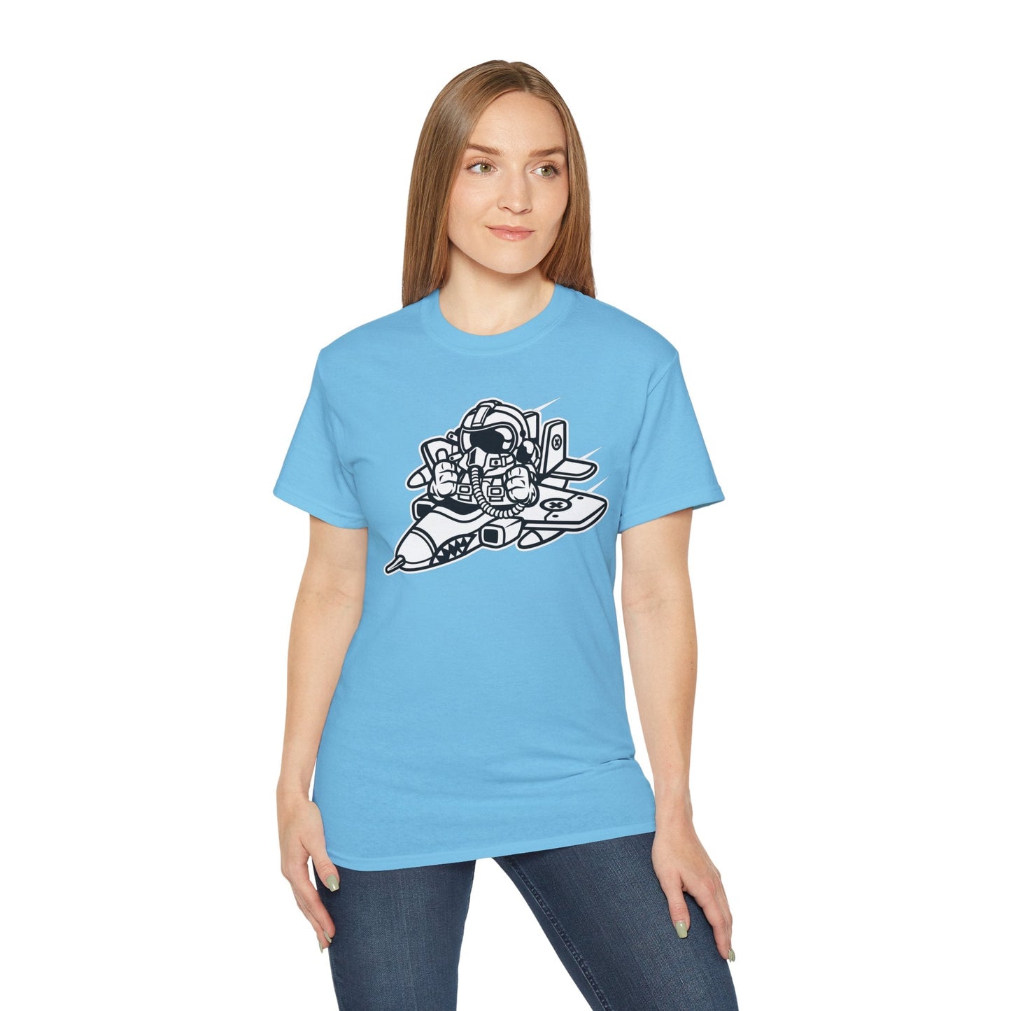 Astronaut Graphic Unisex 100 Cotton Tee 1