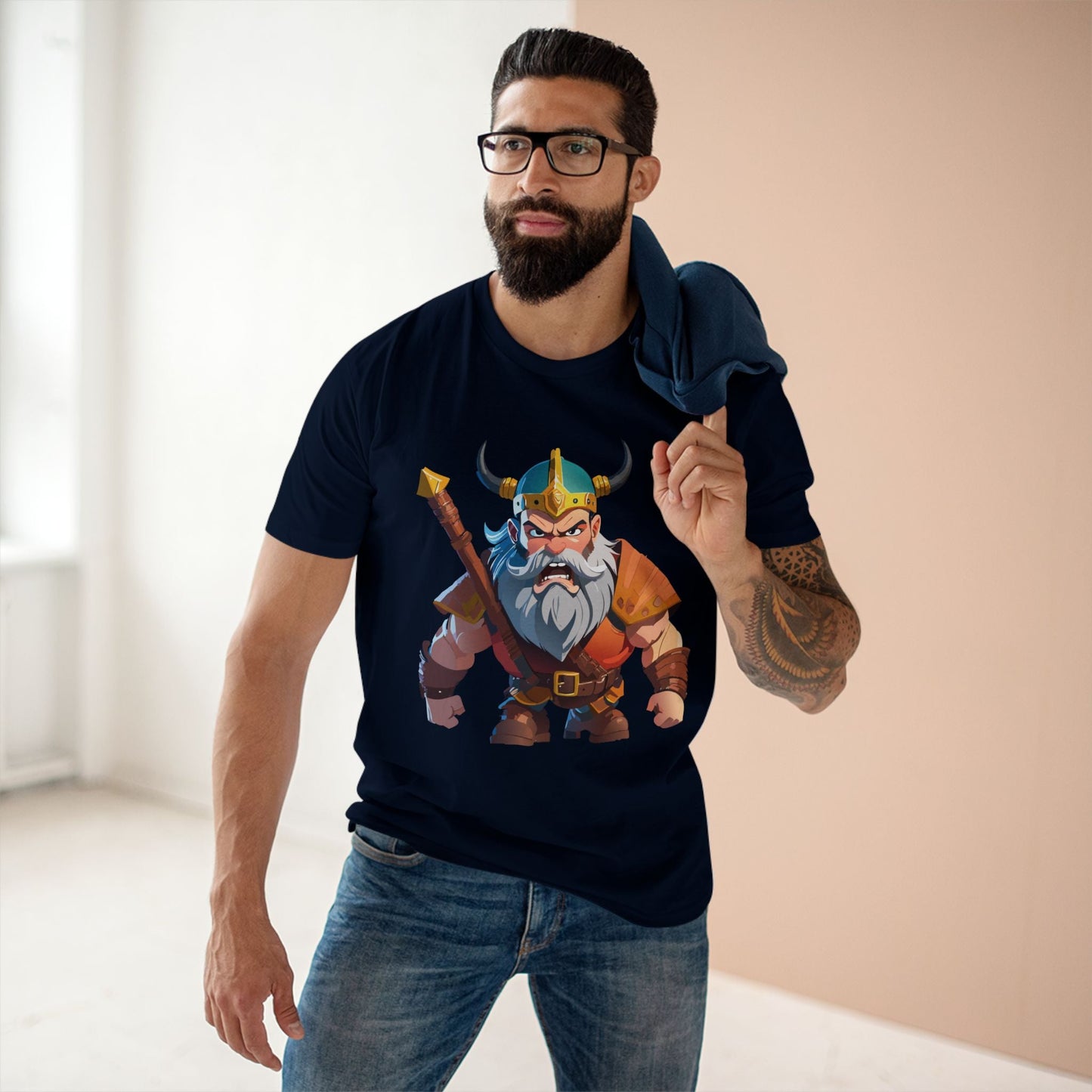Viking Graphic Unisex 100 Cotton Staple Tee 20