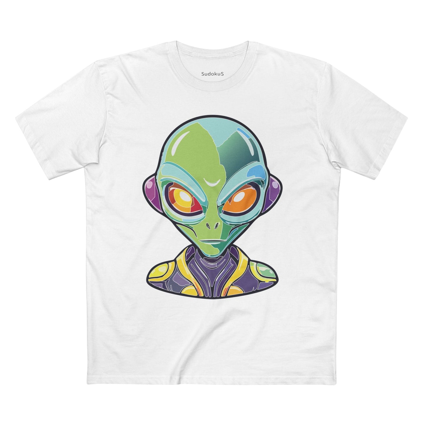 Aliens Graphic Unisex 100 Cotton Staple Tee 7