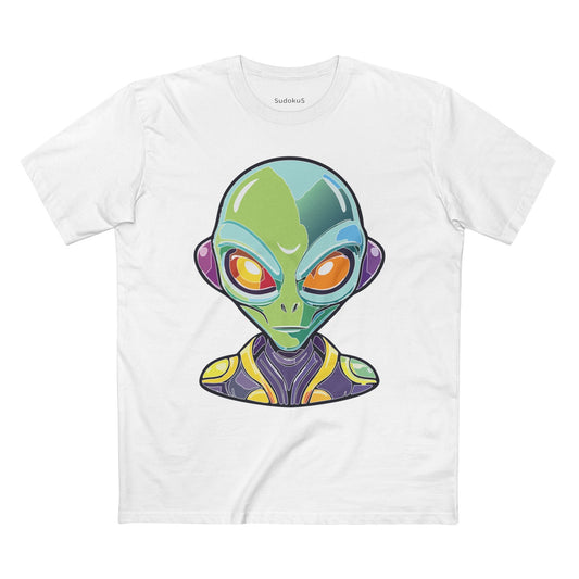 Aliens Graphic Unisex 100 Cotton Staple Tee 7