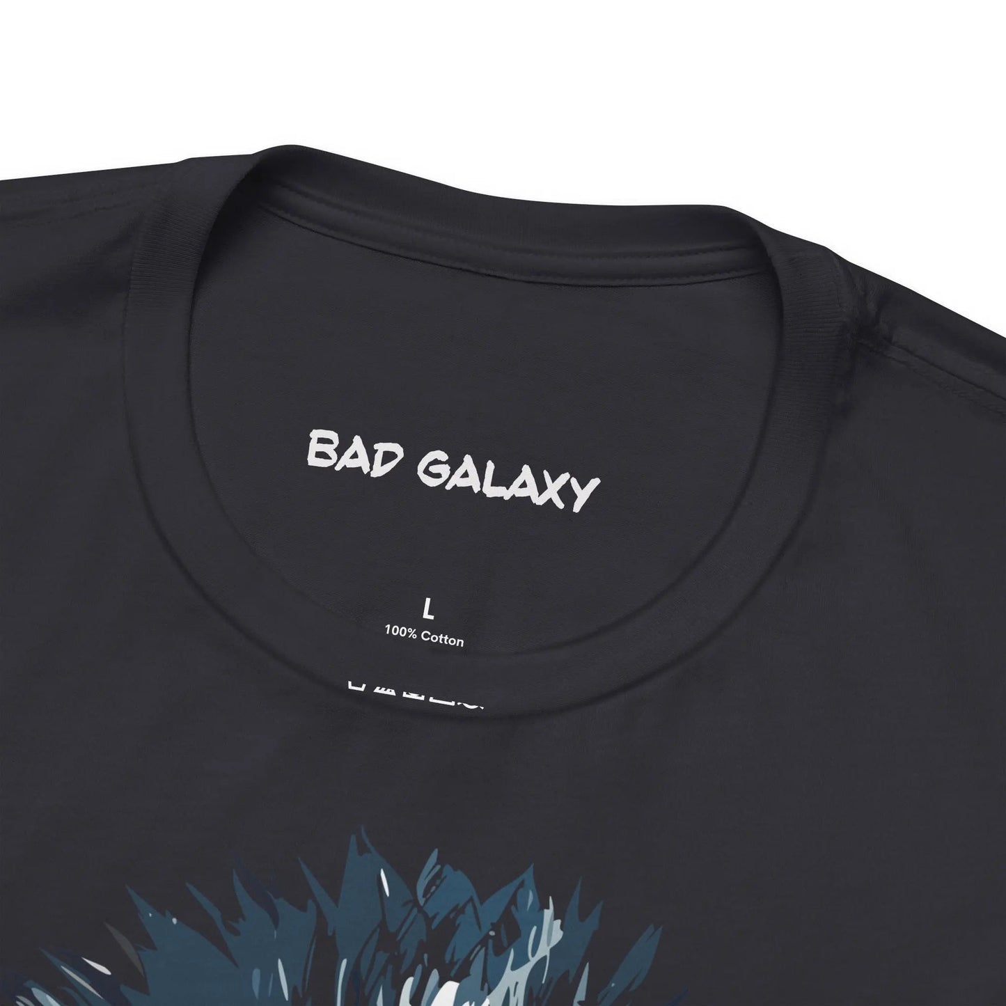 Punk Rock Tee Shirt From Bad Galaxy 100 Percent Cotton Eco Friendly Inks Made To Order USA Designed