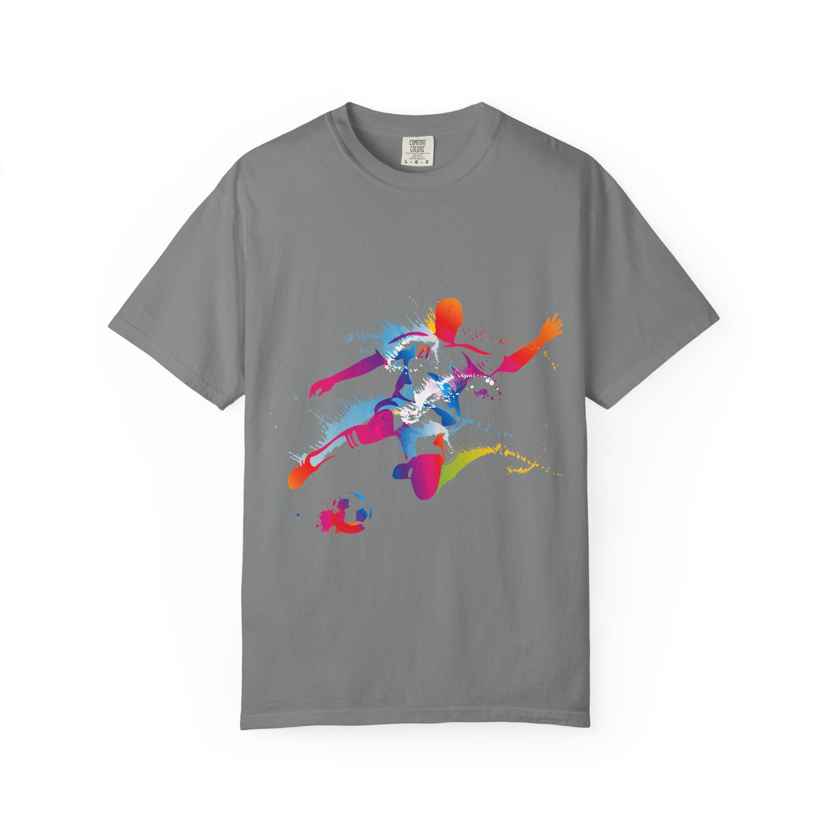 Sports Graphic Unisex T-Shirt Garment Dyed Cotton Relaxed Fit Comfort Colors 4