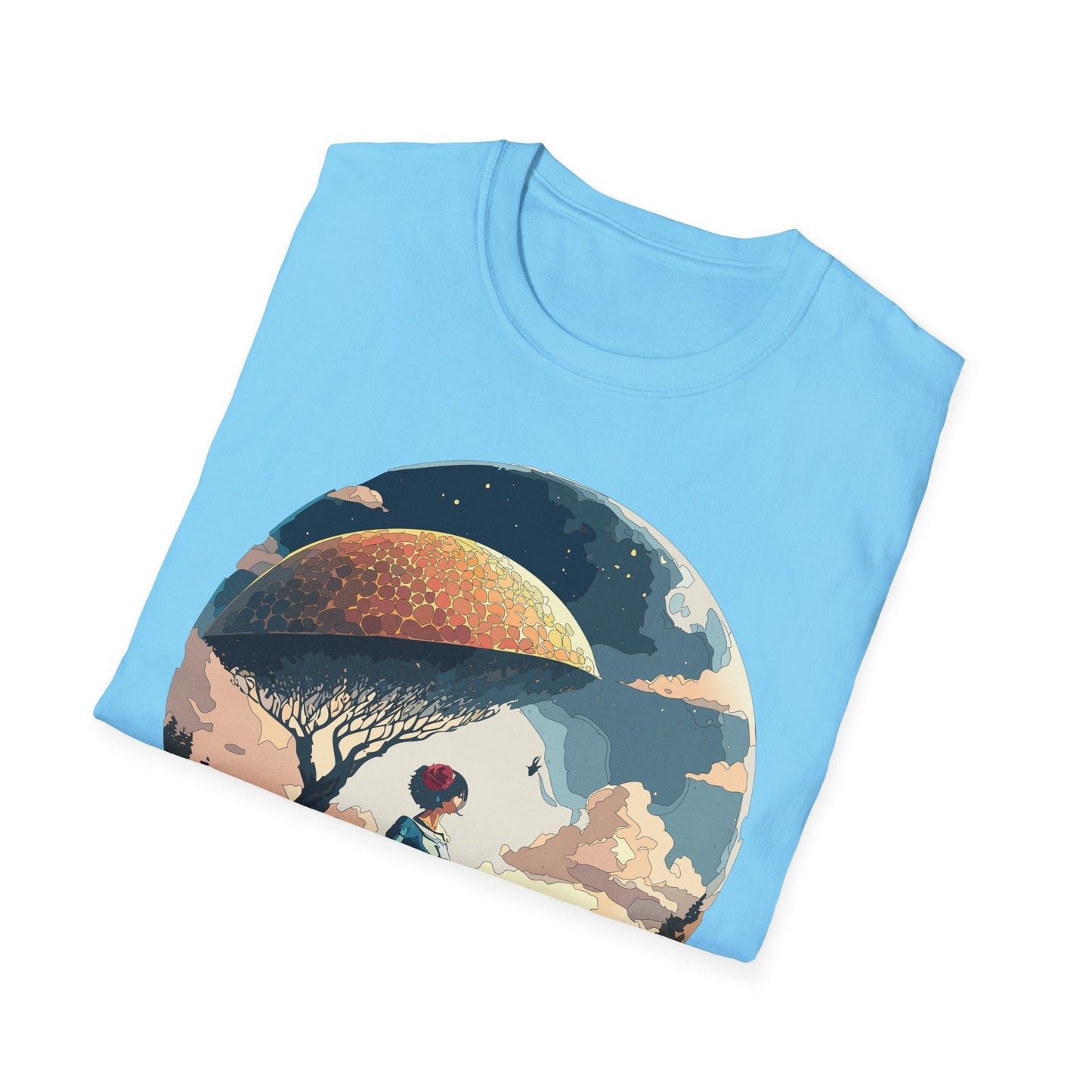 Womens Ladies Graphic T Shirts Art Design Shirt Gildan Softstyle 64000 Unisex Tee