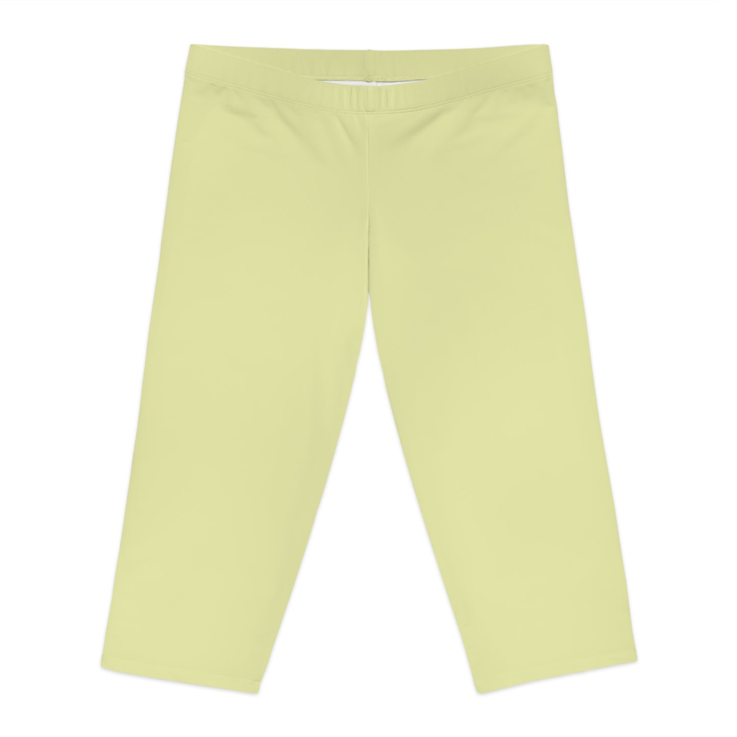 黃色七分緊身褲，黃色七分緊身褲