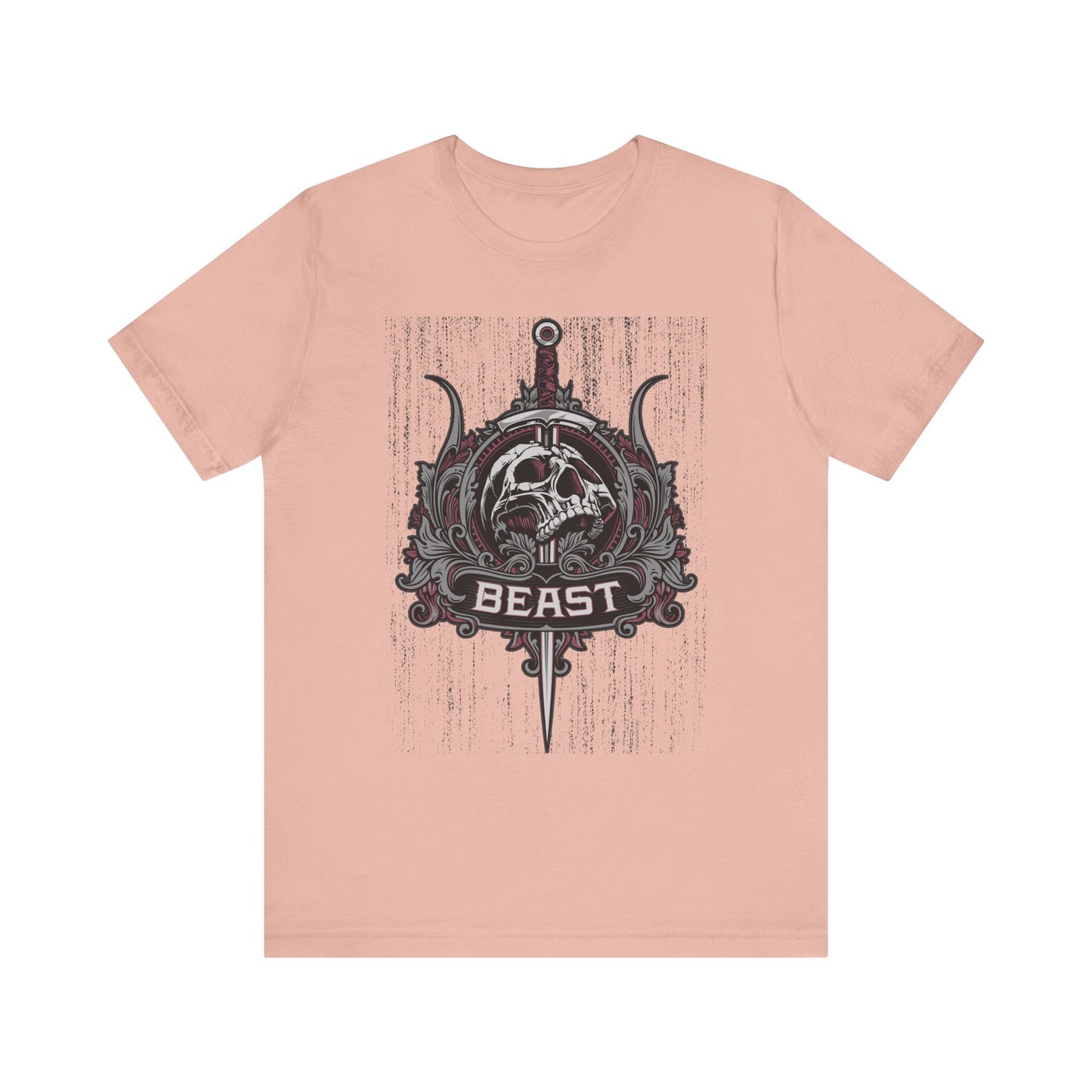 Beast Graphic Tee, Graphic T-Shirt, Artistic Vintage T-Shirt, Vintage Shirt, Skull Tee, Art Design Skull Tees