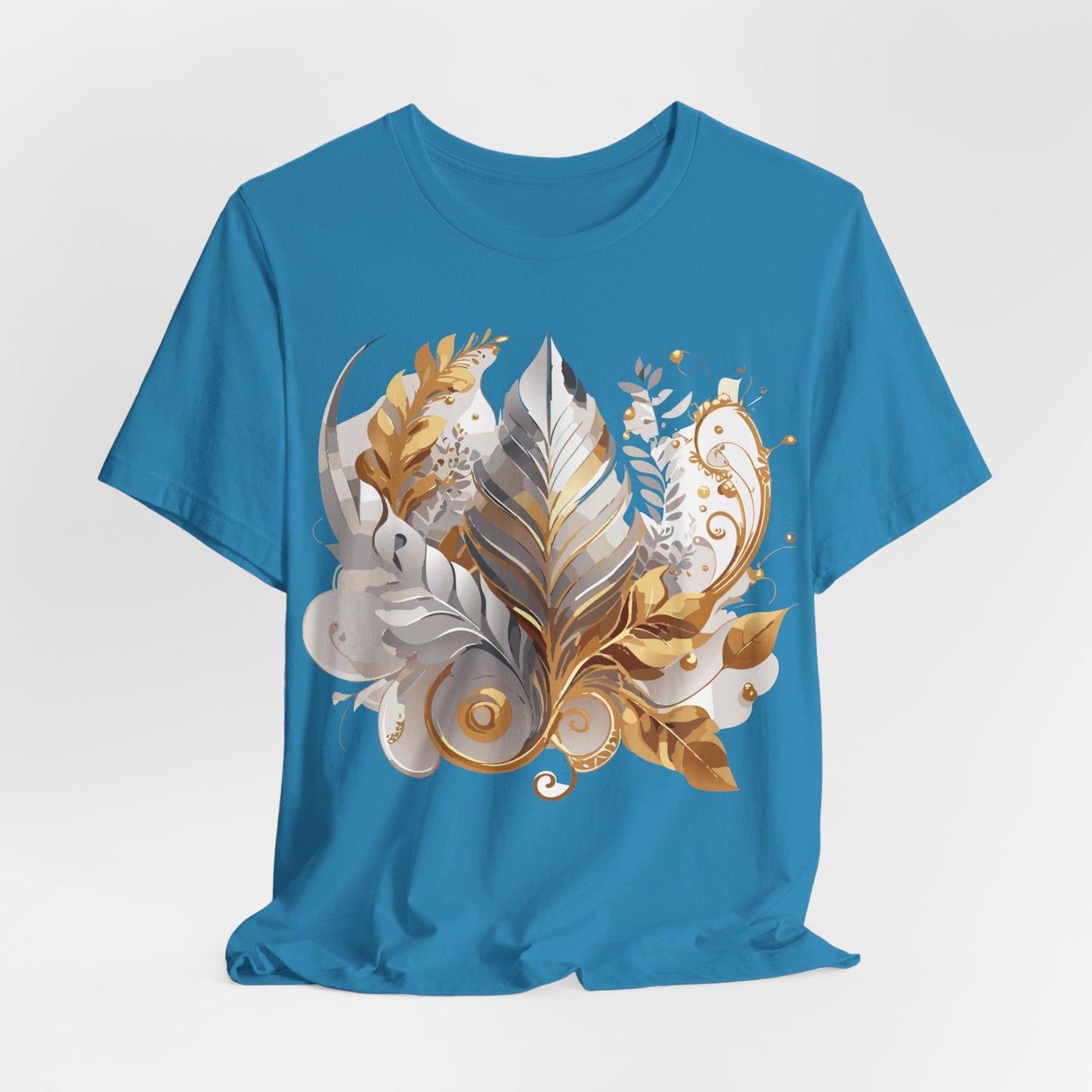 Jewelry Graphic Unisex 100 Cotton Vintage Treasure Art T-Shirt 1